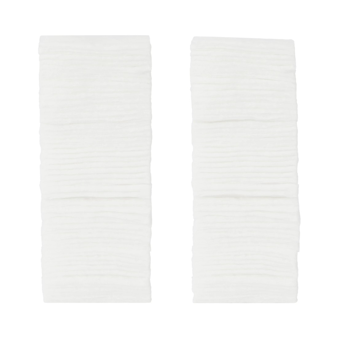 2 OXX Essentials 100 Pack Rectangle Organic Cotton Pads, 2 of 3