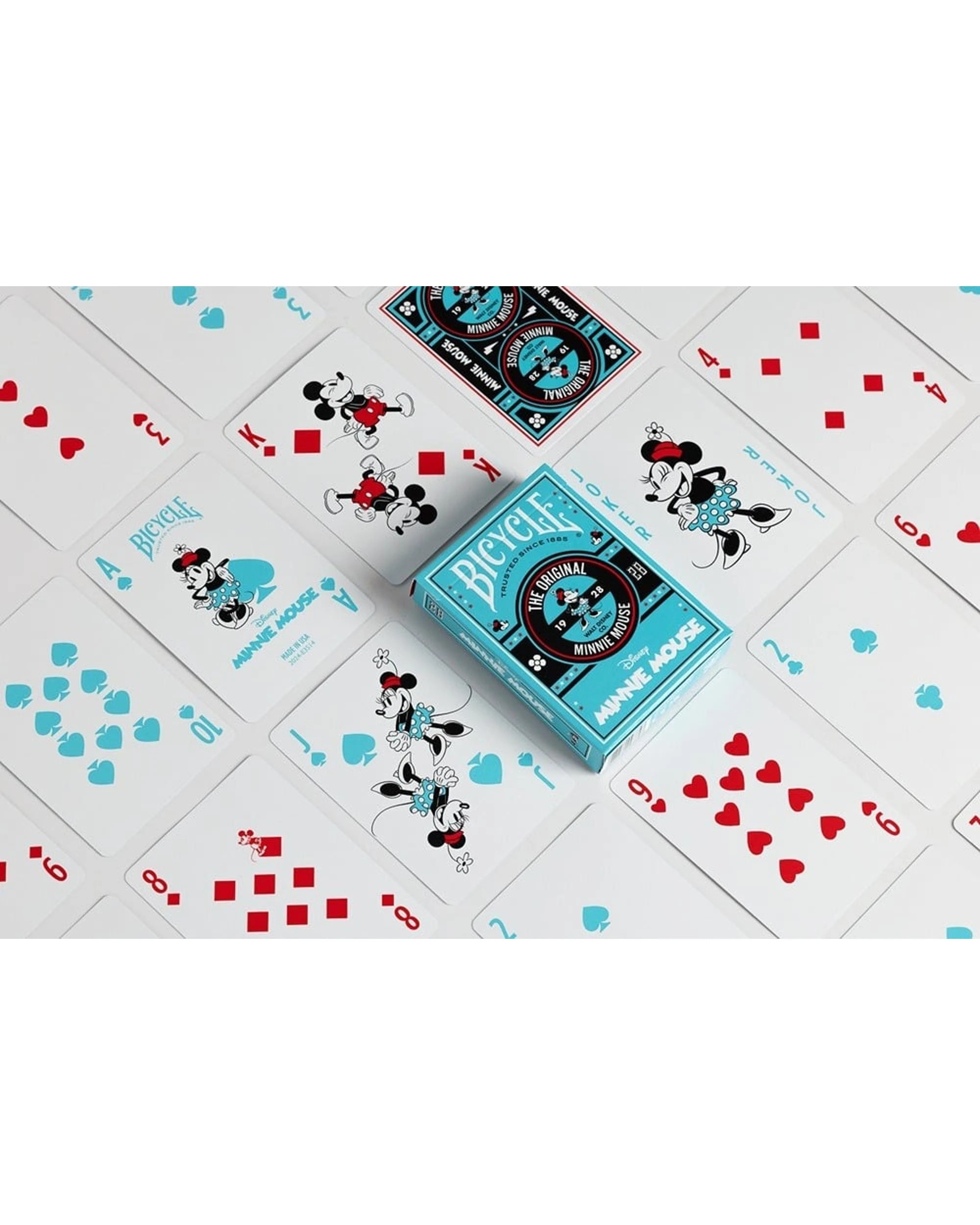 4 Bicycle Disney Classic 1928 The Original Minnie Mouse Playing Cards, 4 of 6