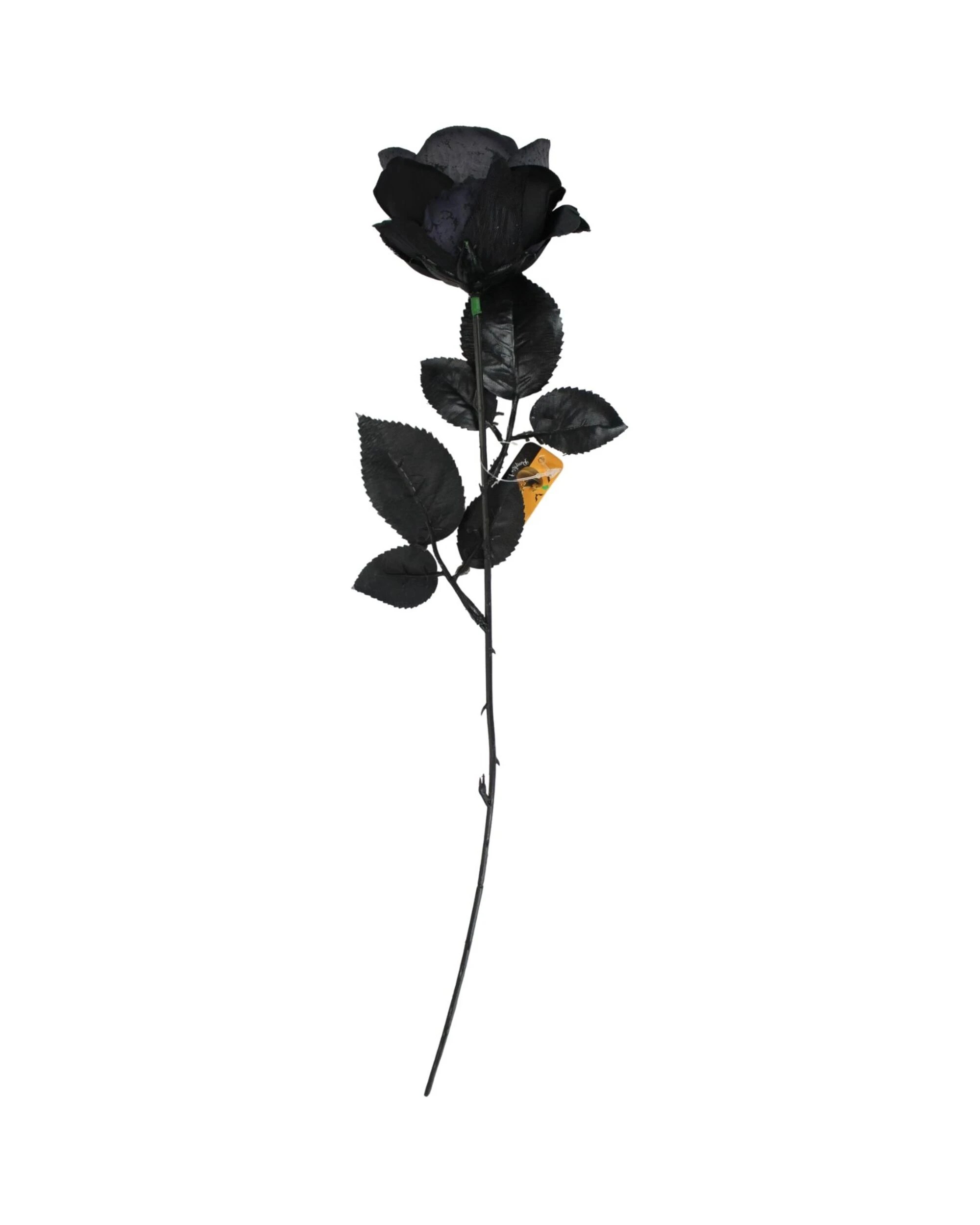 1 Oceana Artificial Rose 1 Stem - Black, 1 of 1