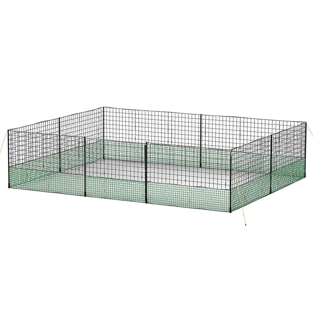 1 i.Pet Chicken Fence Electric 25Mx125CM Poultry Netting - Green, 1 of 1