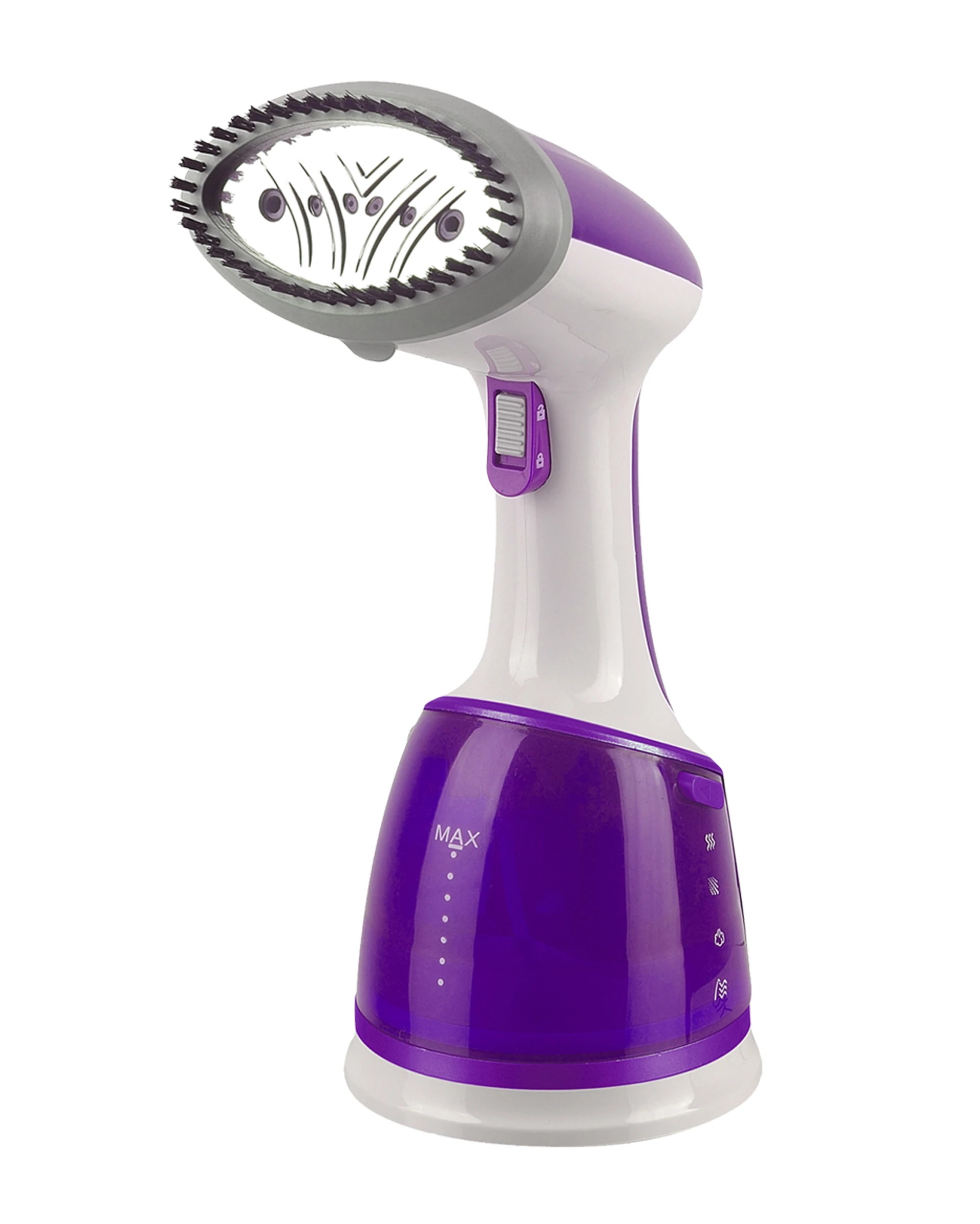 1 TODO 1700W Power Garment Steamer Handheld Steam Brush Iron Purple, 1 of 10