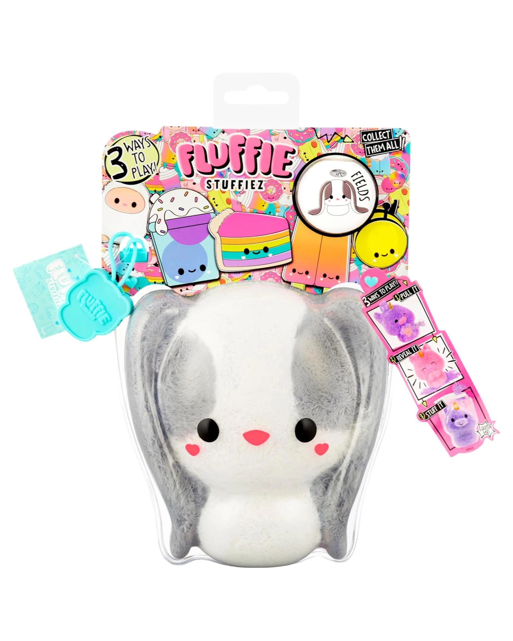 1 Fluffie Stuffiez Fields Bunny Small Plush, 1 of 3