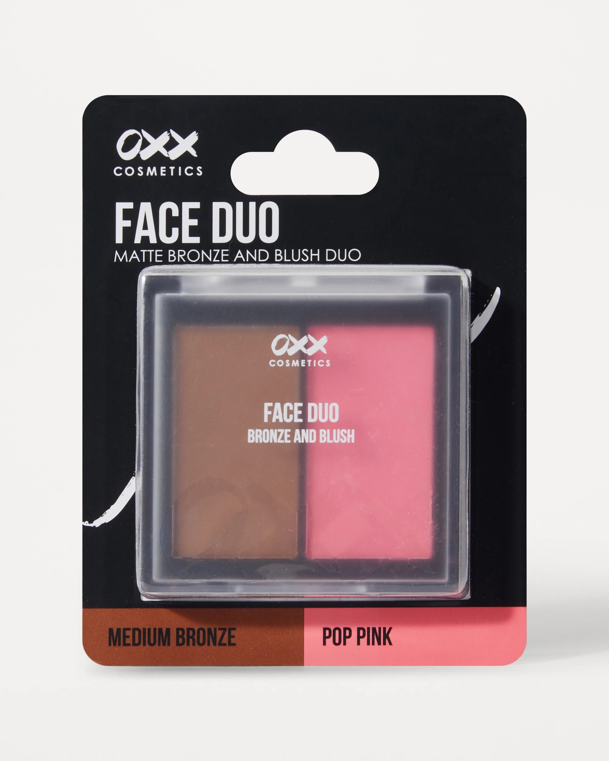 5 OXX Cosmetics Face Duo: Matte Bronze and Blush Duo - Medium Bronze and Pop Pink, 5 of 6