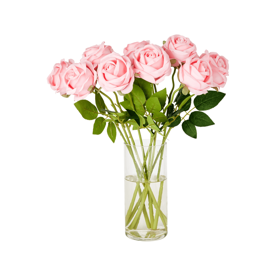 1 Cylinder Glass Vase, 1 of 5