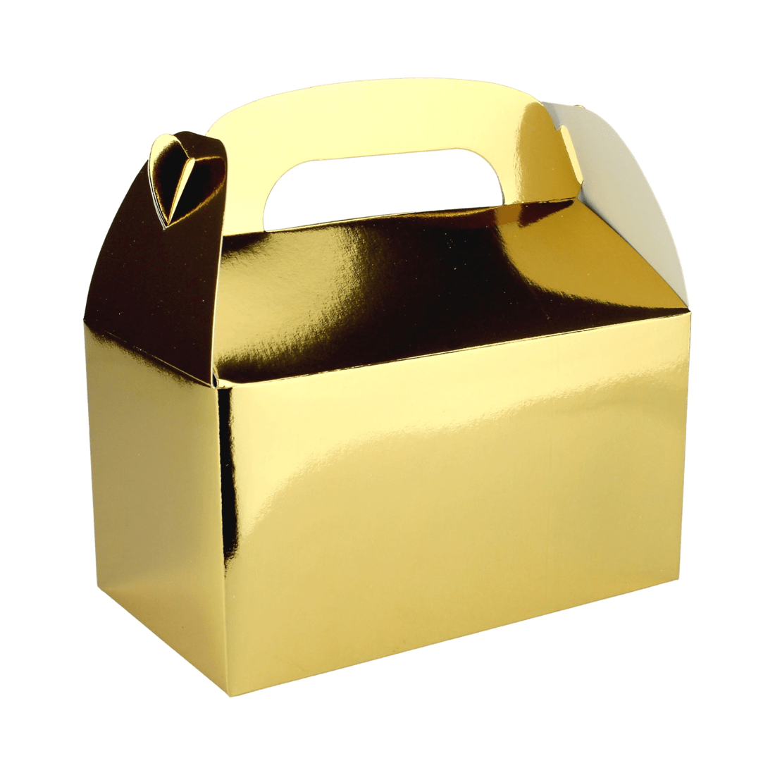 1 Party Maker Metallic Gold Lolly/Treat Boxes Pack of 6, 1 of 2