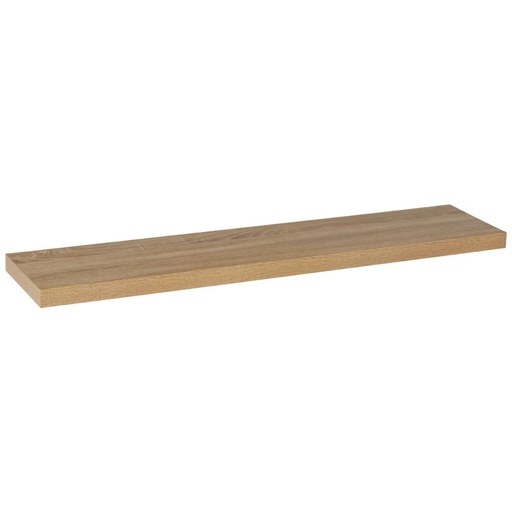 1 Horsen Floating Shelf 1100mm Oak Shelves Home Office Storage, 1 of 4