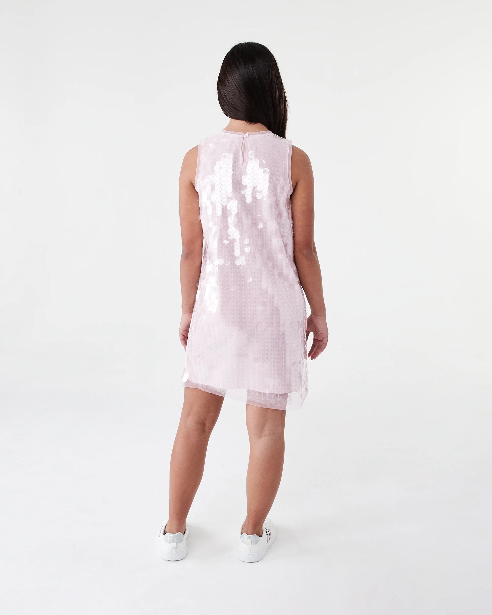 7 Sequin Dress Bllet Pink, 7 of 7