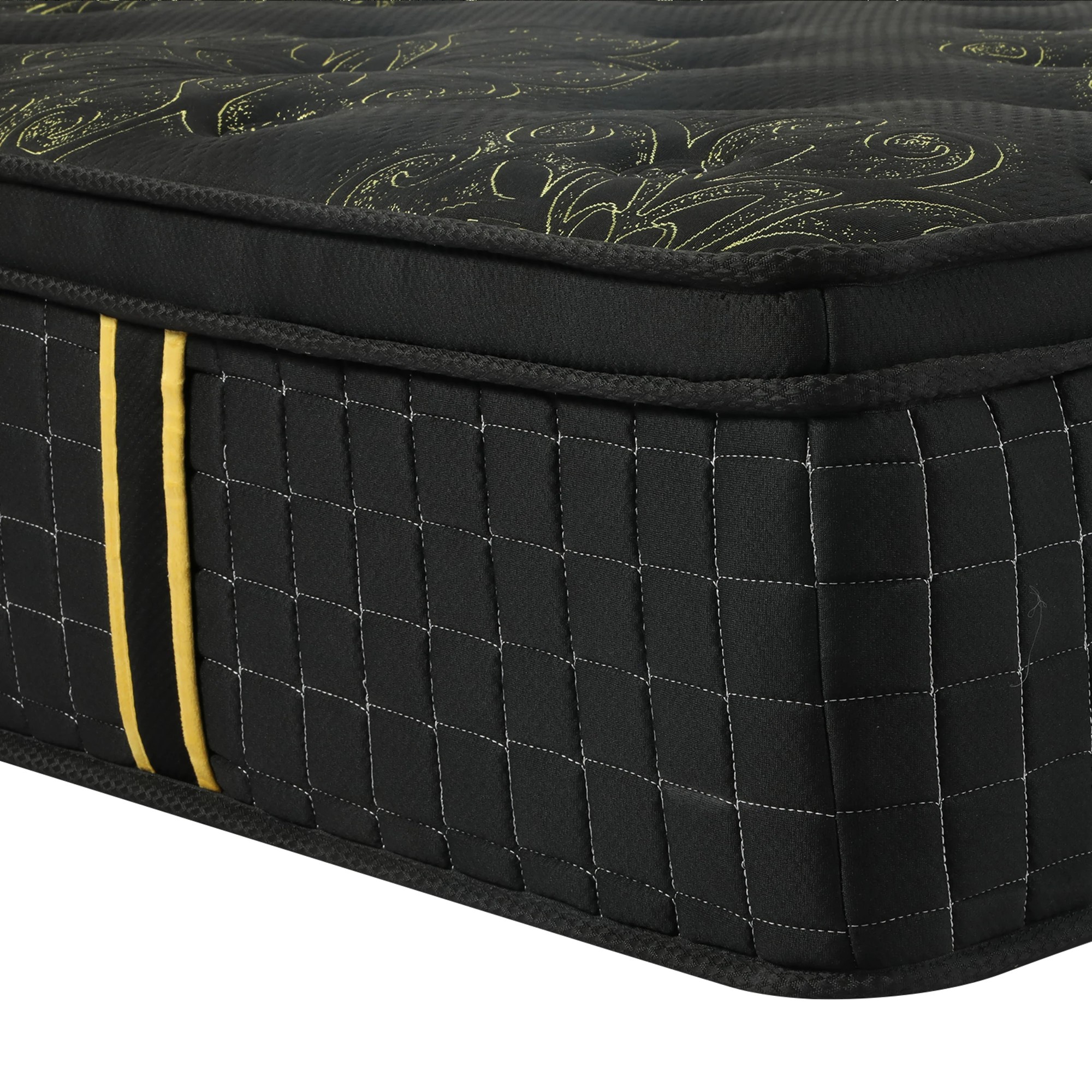 6 Dreamz Spring Mattress Bed Pocket Egg Crate Foam Medium Firm King Single 34CM - King Single Bed, 6 of 9