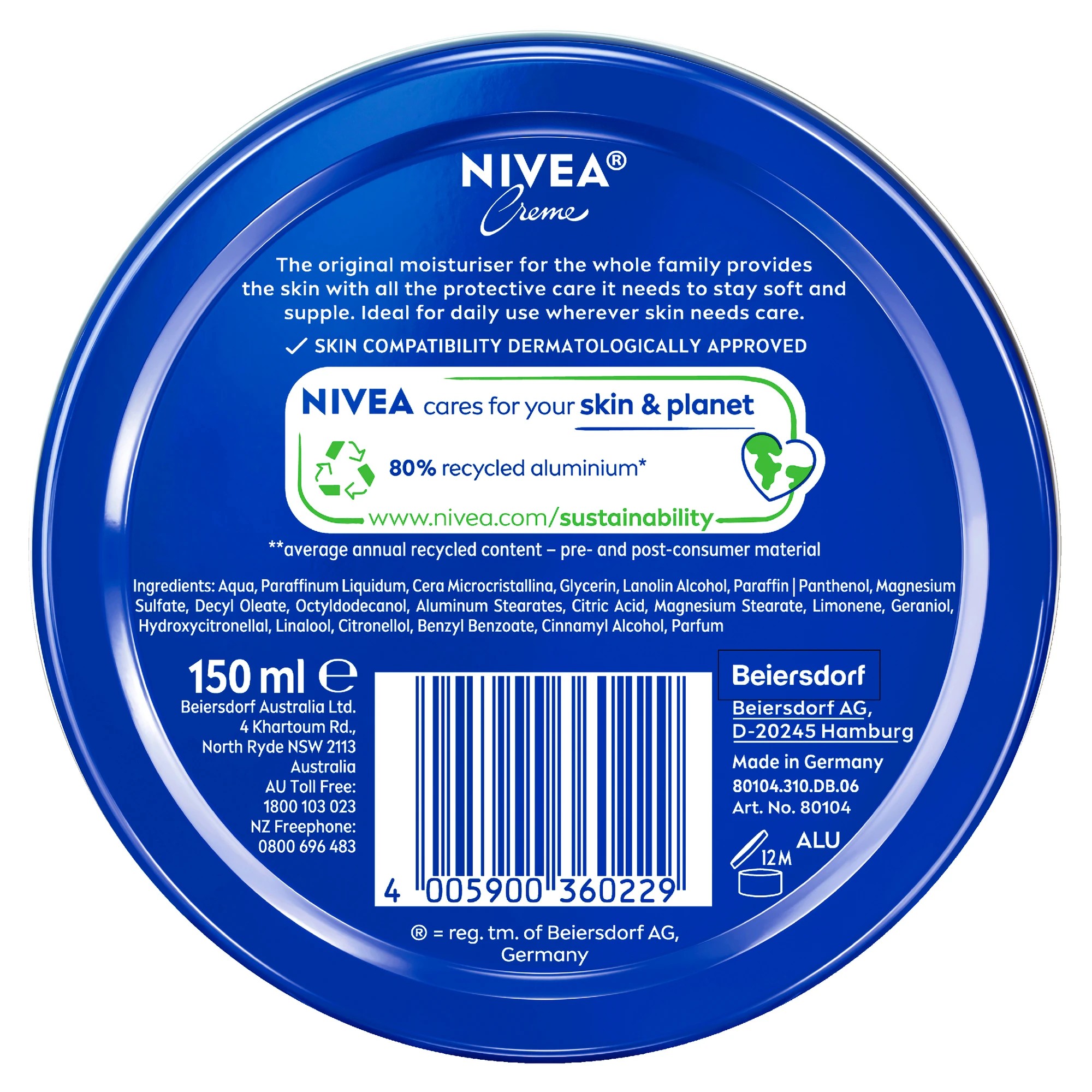 10 Nivea Creme 150ml, 10 of 10