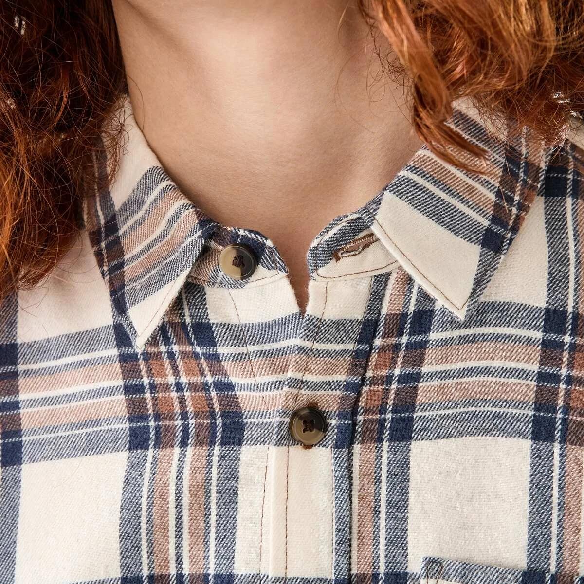 4 Long Sleeve Flannel Shirt Bge Check, 4 of 9