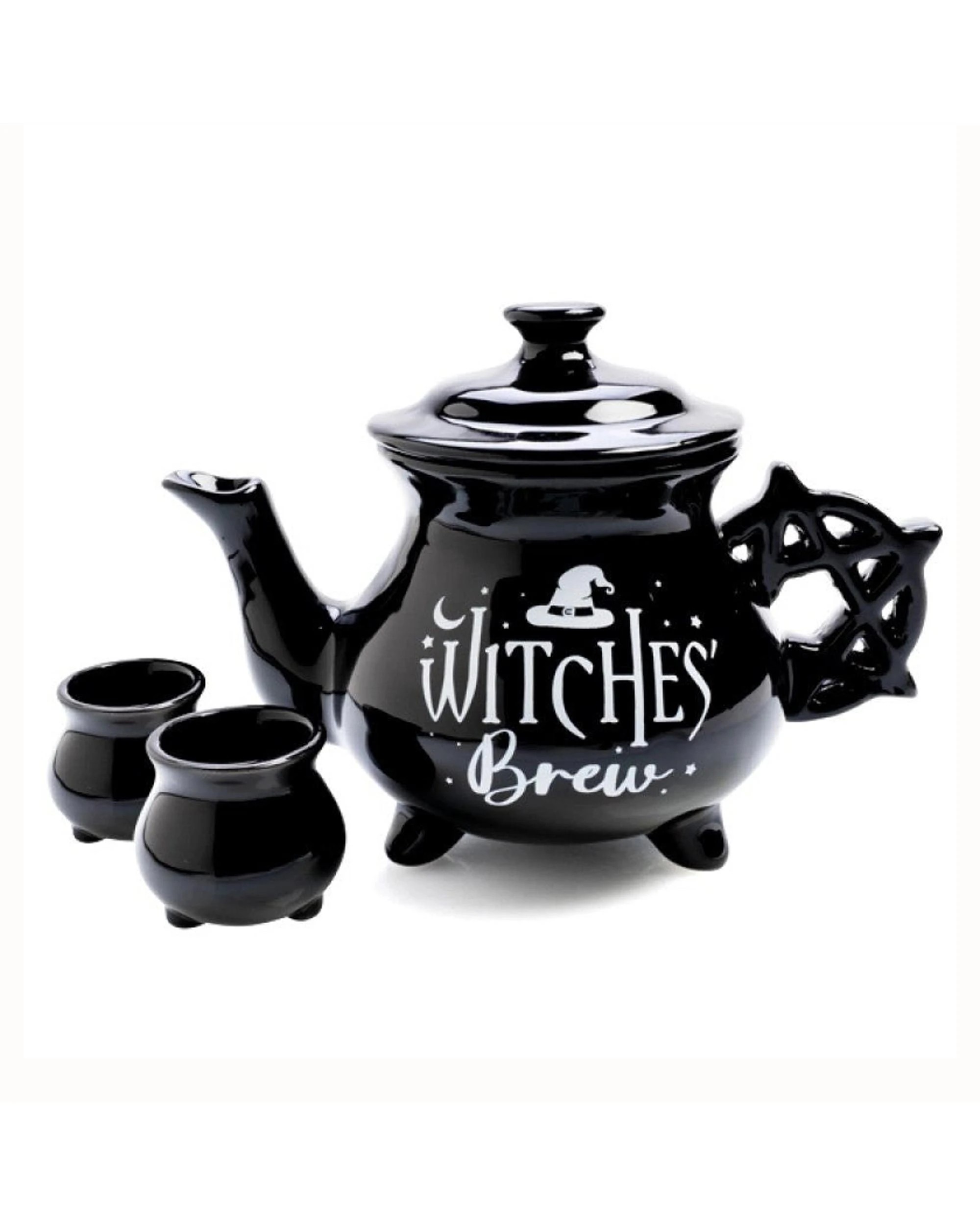1 Witches Brew Cauldron Tea Set, 1 of 1