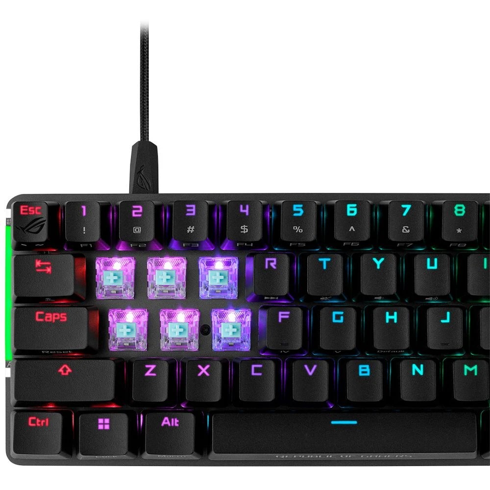 6 Asus ROG Falchion Ace Wired Mechanical Keyboard Black, 6 of 8