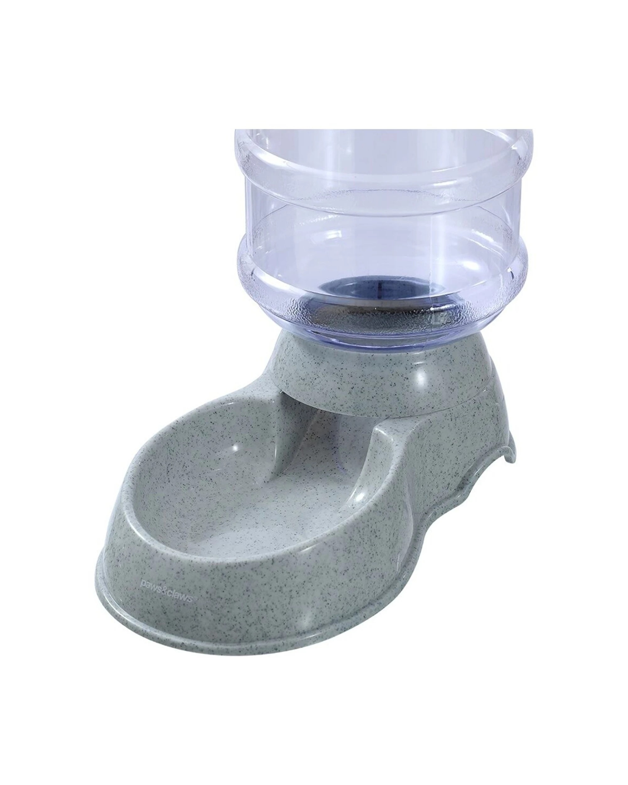 4 Paws And Claws Barrel Pet Food Dispenser Easy To Refill Durable 3.8L - Grey, 4 of 6