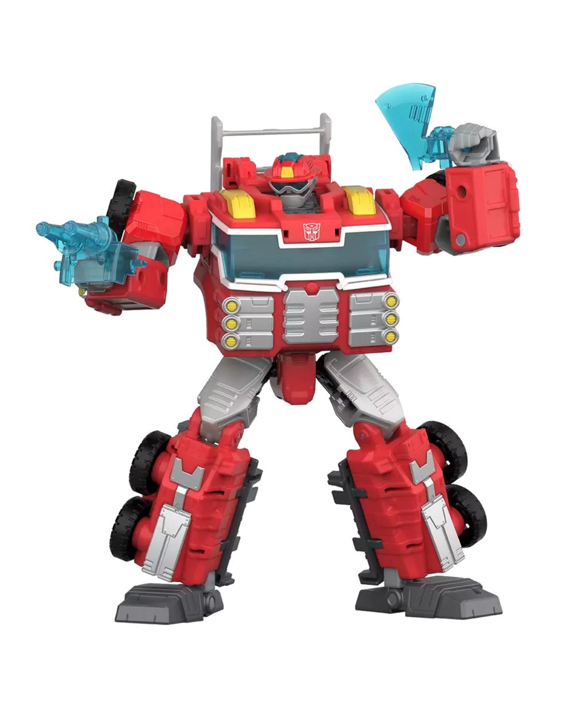4 Transformers Age of the Primes Voyager Class: Rescue Bot Heatwave Figure, 4 of 4