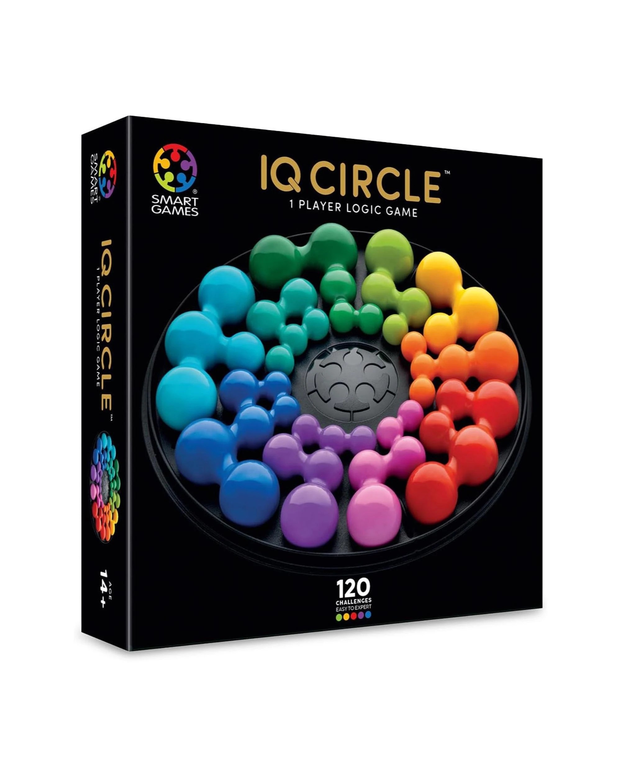 1 Smart Games IQ Deluxe Circle Puzzle Game, 1 of 3