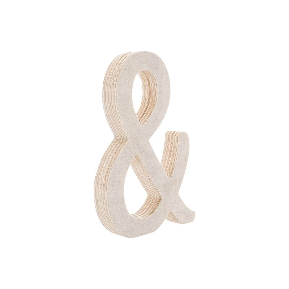 4 Born Plywood Ampersand Sign, 4 of 4