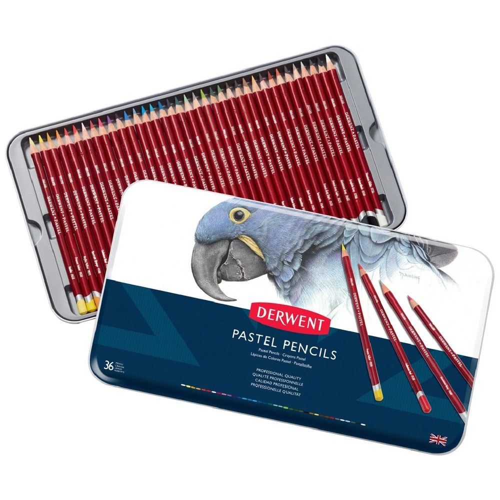 1 Derwent Pastel Pencils Set of 36, 1 of 2