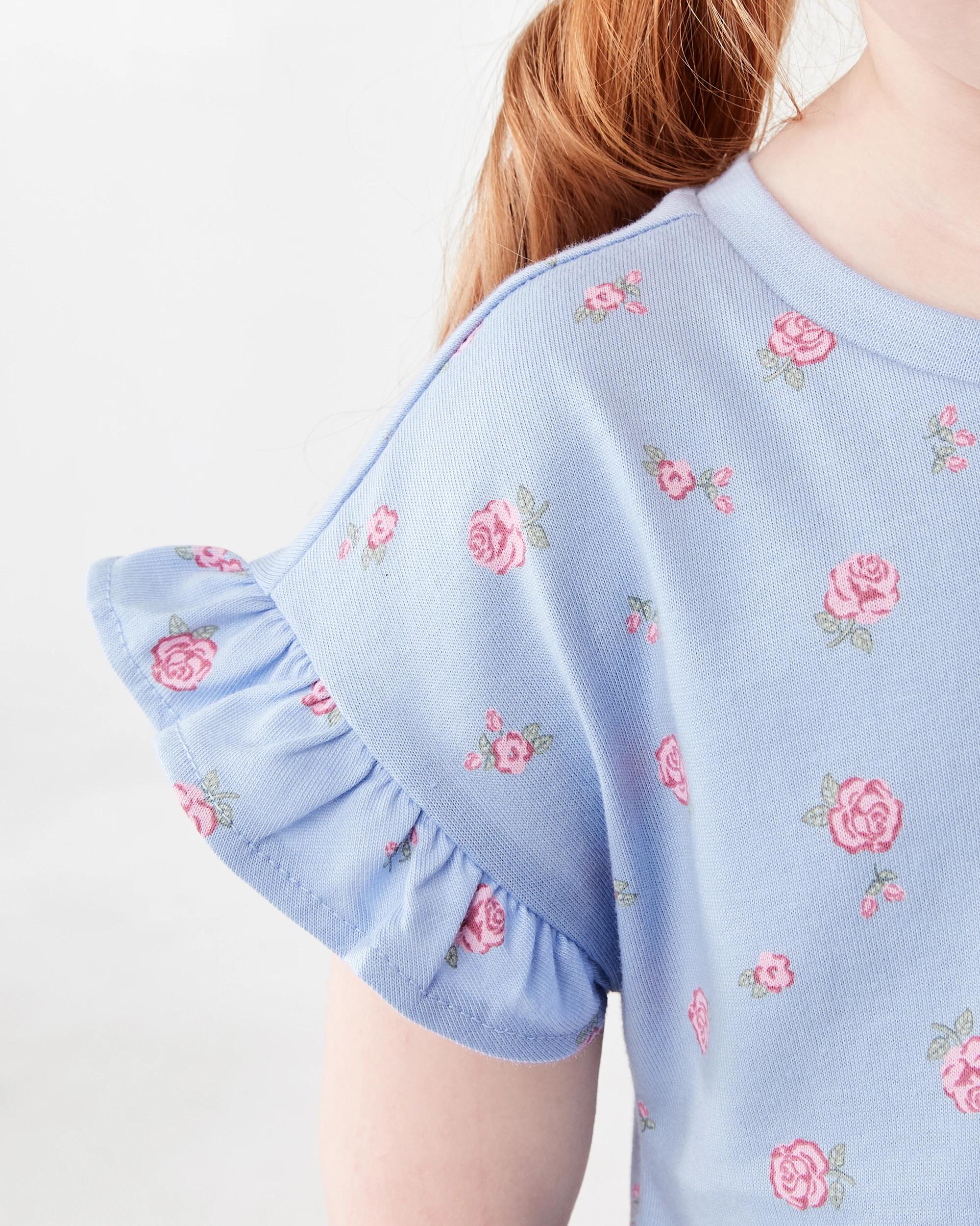 5 Jersey Dress Blu Rose, 5 of 8