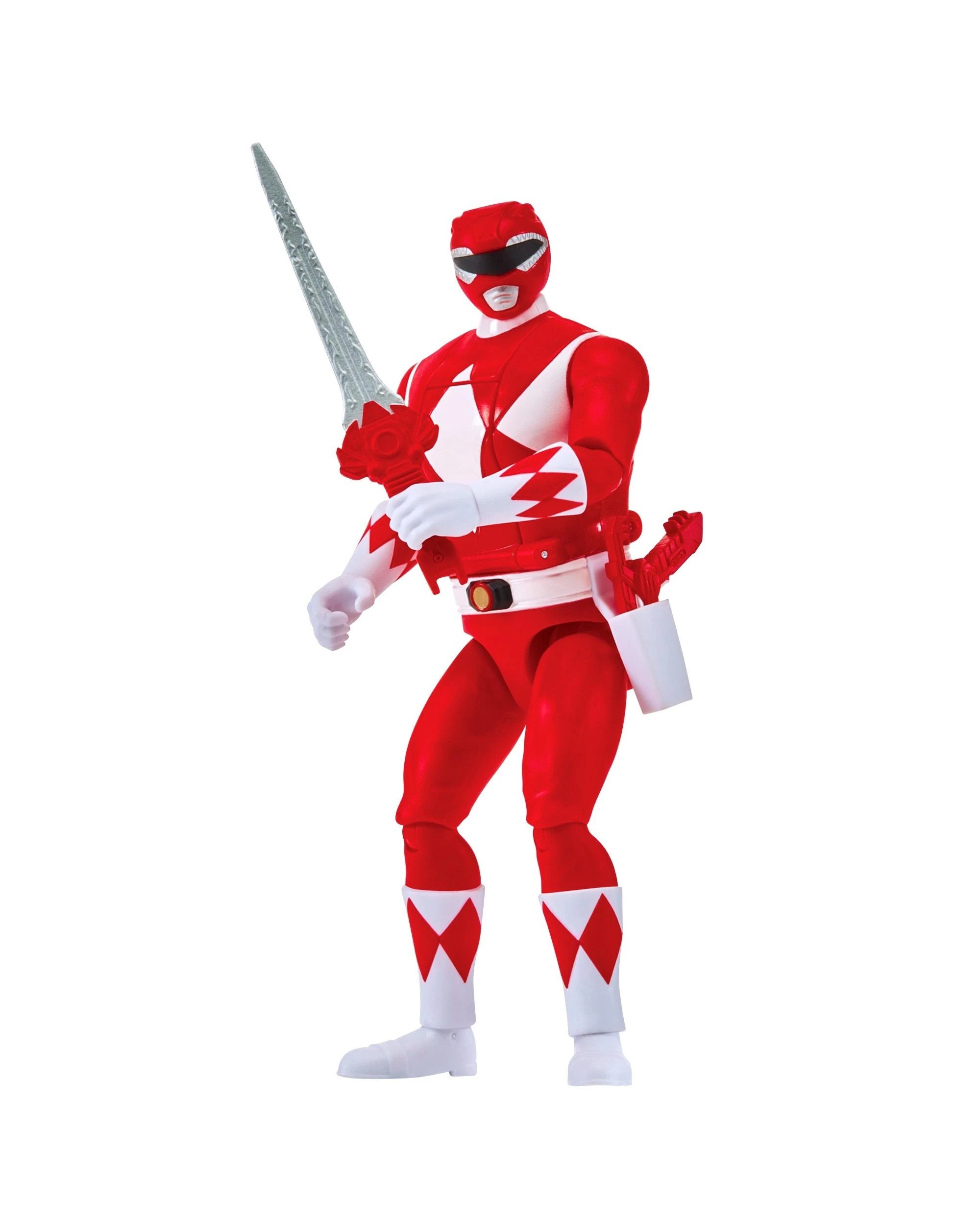 4 Mighty Morphin Power Rangers Re-Ignition Auto-Morphin Red Ranger Action Figure, 4 of 9