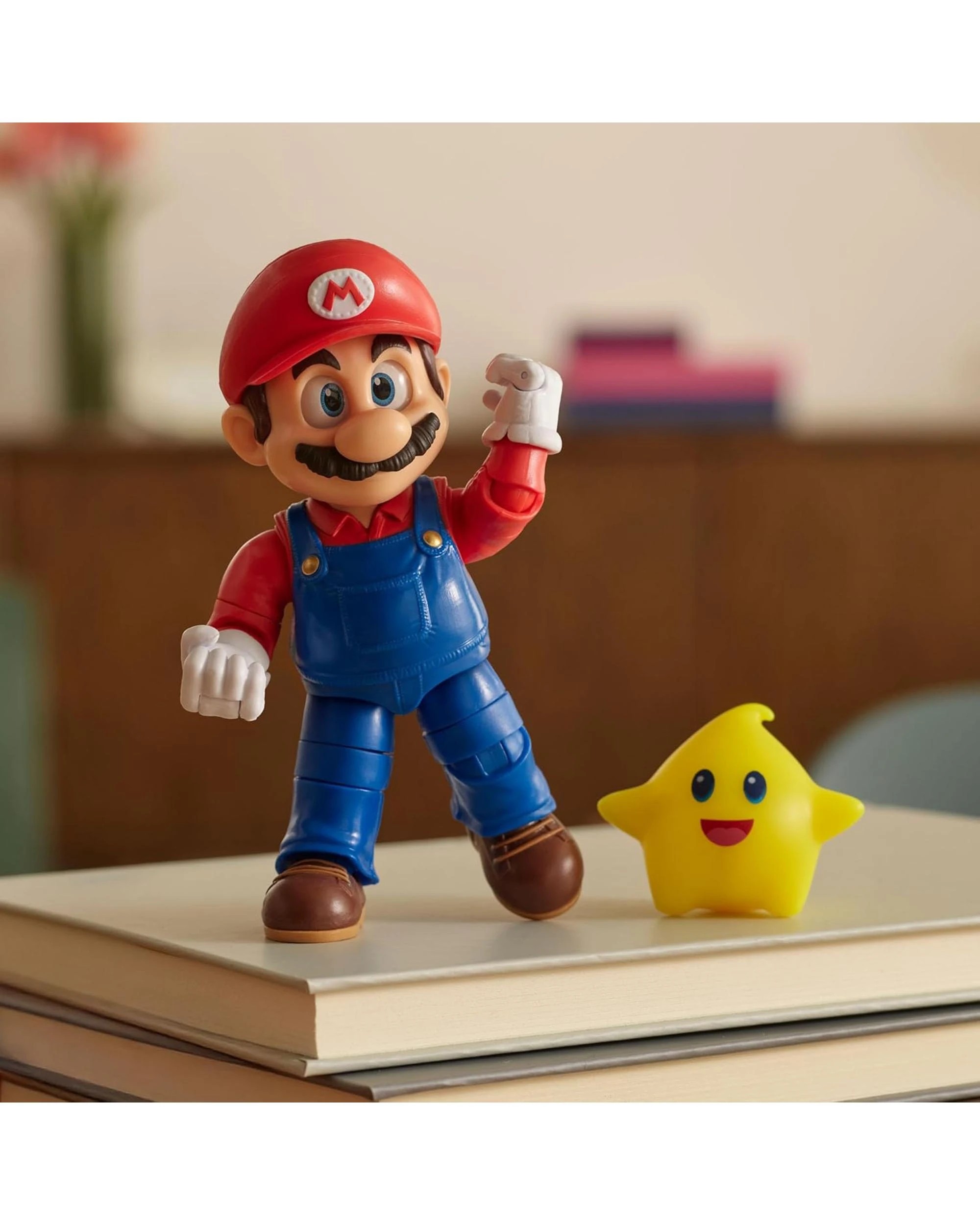 8 Super Mario Galaxy Movie Mario with Luma 5 inch Figure, 8 of 10