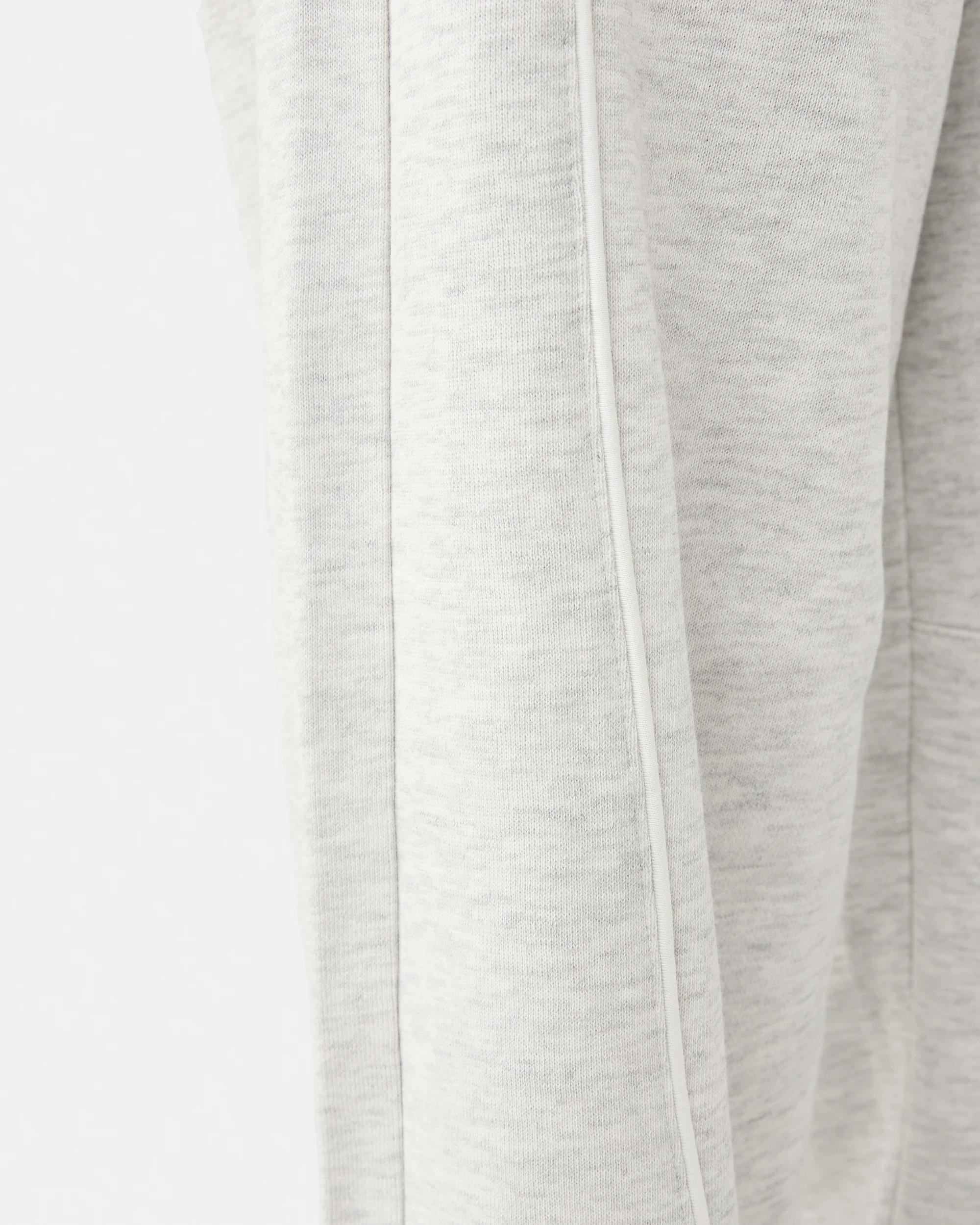 6 Barrel Leg Trackpants Wht Marle, 6 of 8
