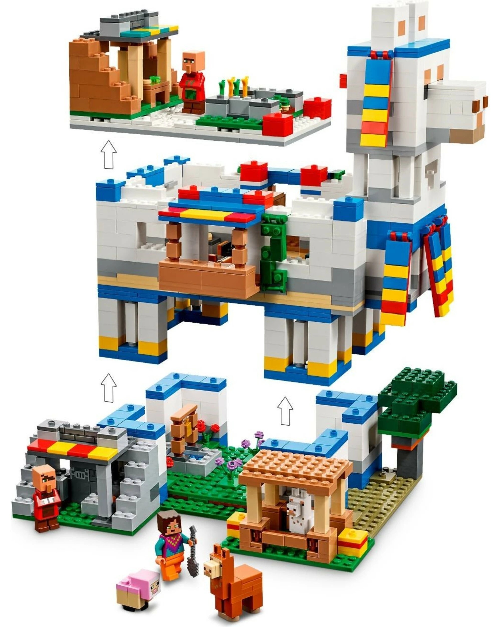 4 LEGO 21188 Minecraft The Llama Village Playset, 4 of 5