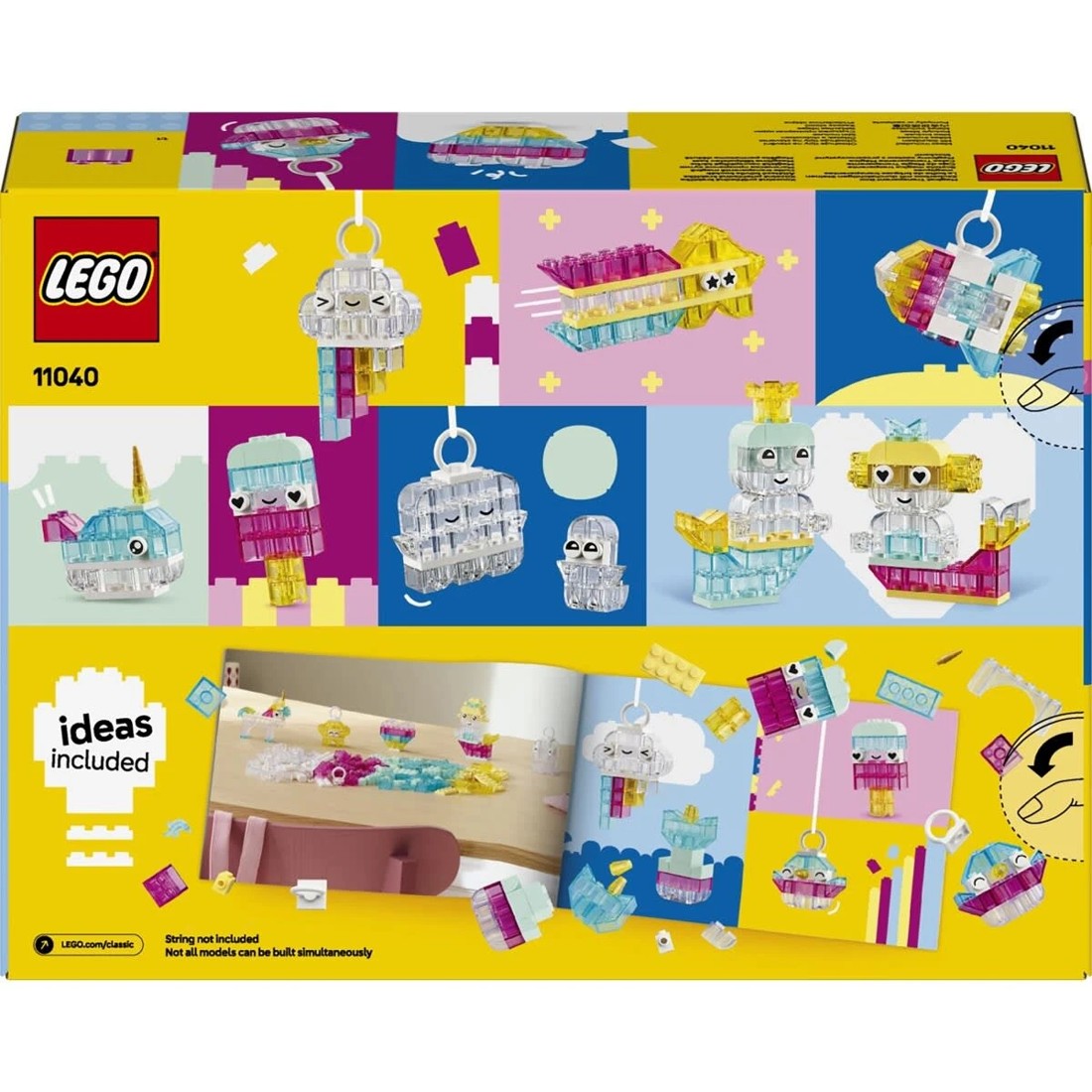 9 LEGO Classic Magical Transparent Box 11040, 9 of 9