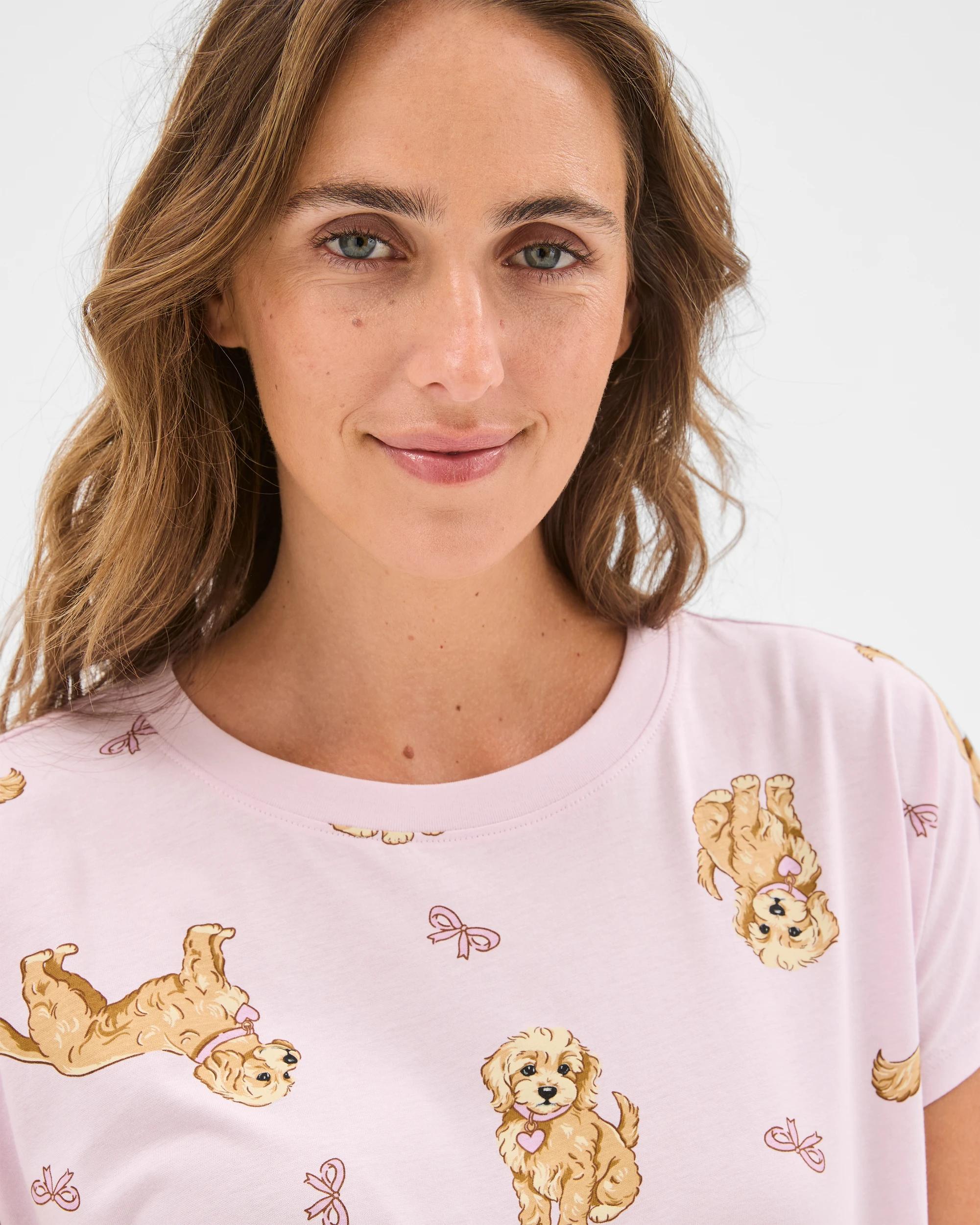 5 Target Woman Australian Cotton Blend T-Shirt Nightie COCKAPOO, 5 of 6