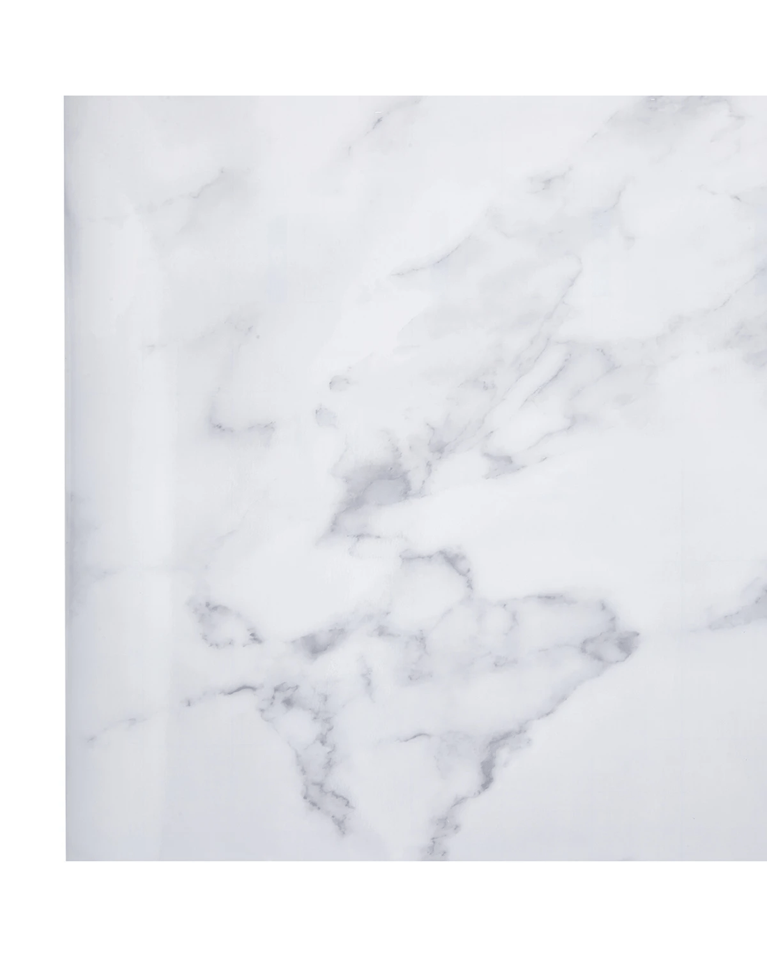 6 Self Adhesive Film - White Marble Look, 6 of 7