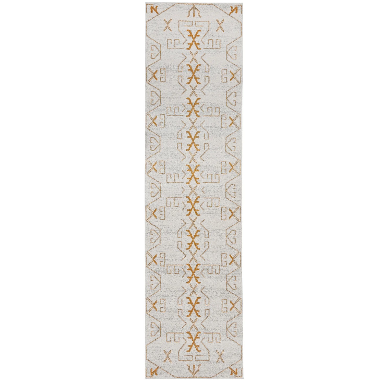 2 Common Ground Rugs Elysium Cala 500x80cm - Extra Large Runner Power Loomed Pet Friendly Rug - Natural, 2 of 4