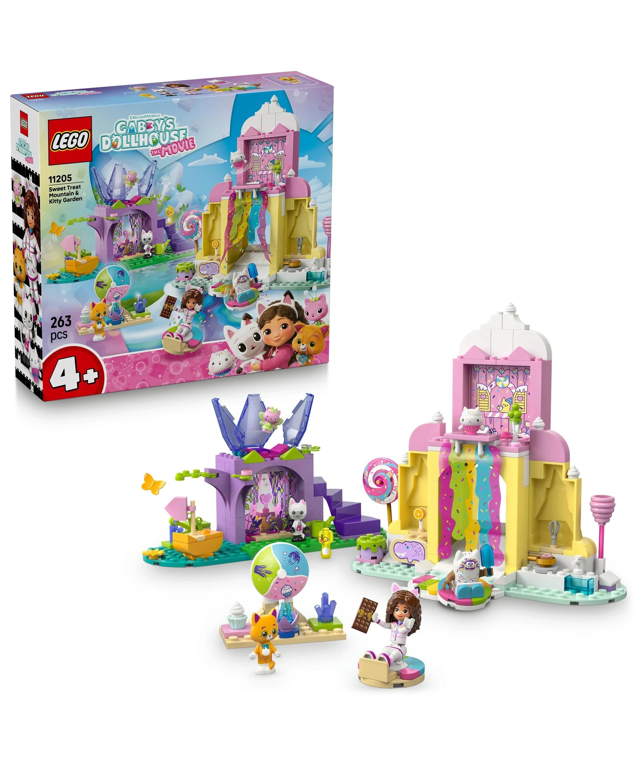 1 LEGO® Gabby's Dollhouse Sweet Treat Mountain & Kitty Garden 11205 - Multi, 1 of 10
