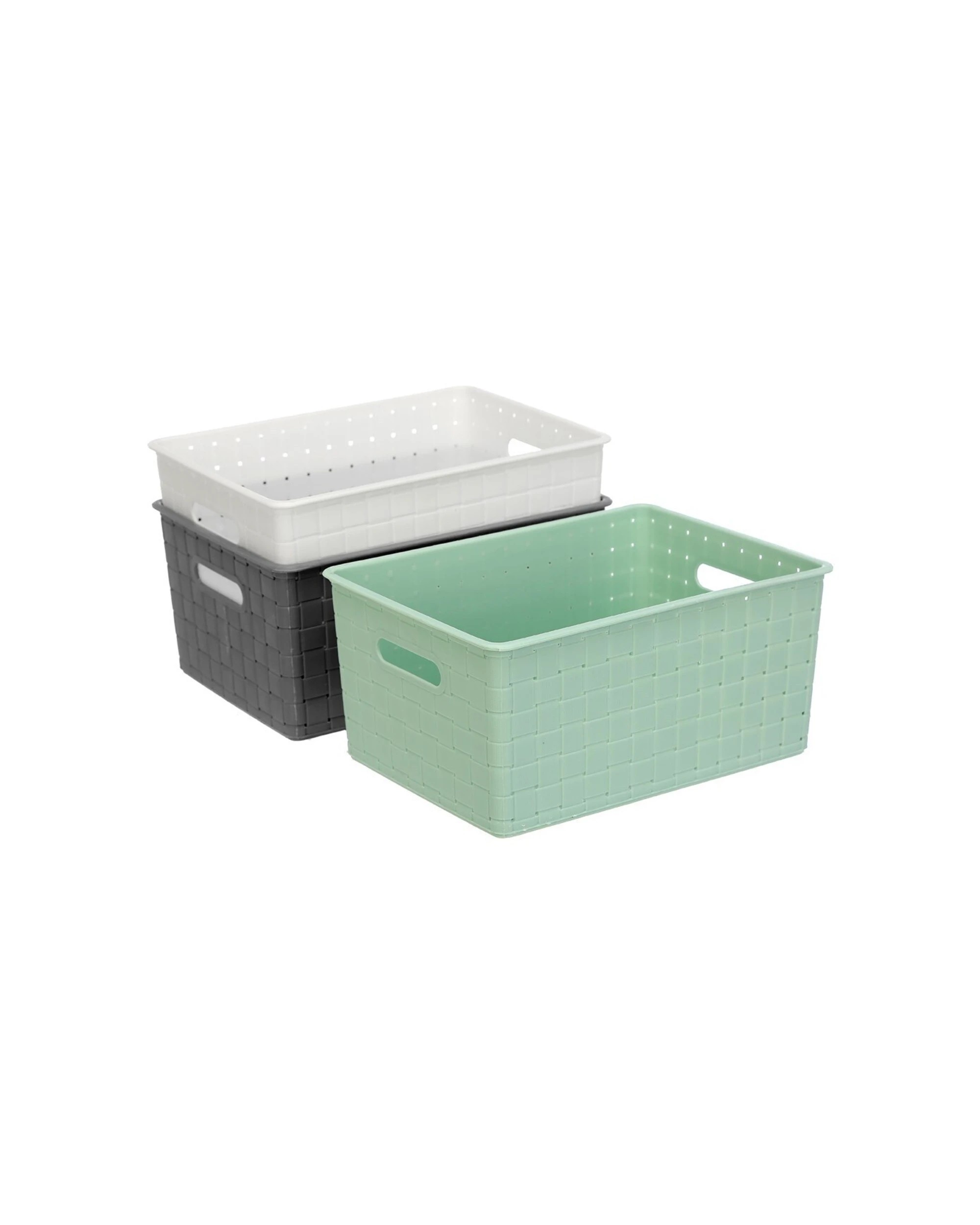 5 Boxsweden 4PK Logan Storage Basket 25.5x18.5x12.5cm - Multi, 5 of 5