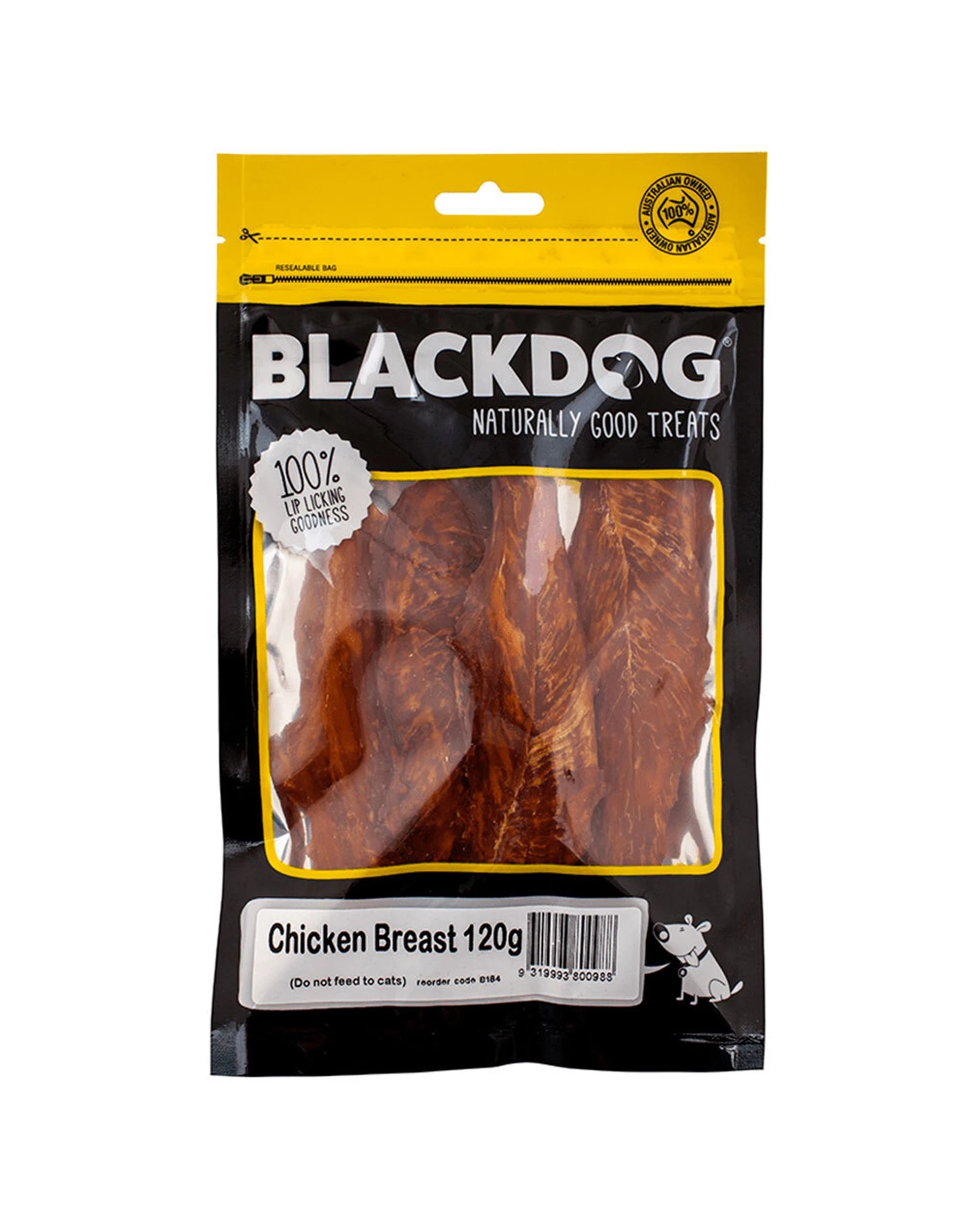 2 Blackdog Chicken Breast Fillet Dog Treat 2 Pack 120g High Protein Low Fat - Brown, 2 of 2