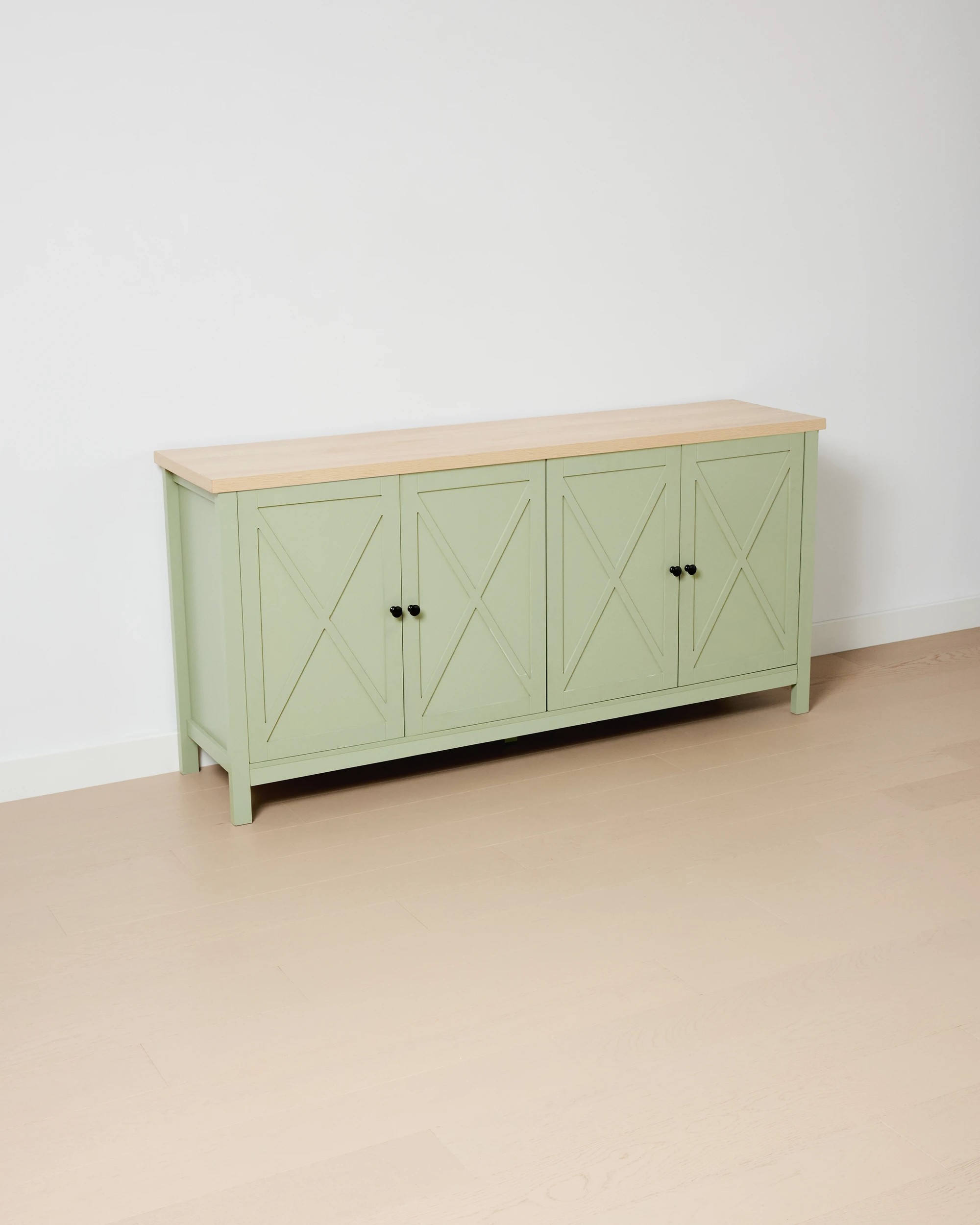 4 Camille 4 Door Sideboard - Sage, 4 of 9