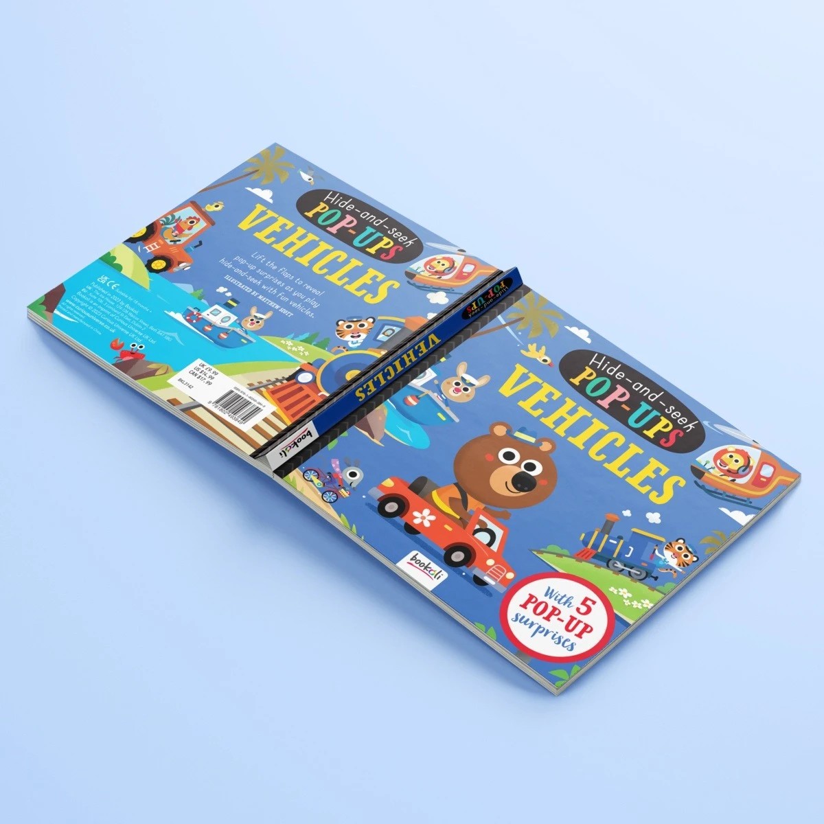 4 Hide-and-Seek Pop-Ups: Vehicles - Book, 4 of 4