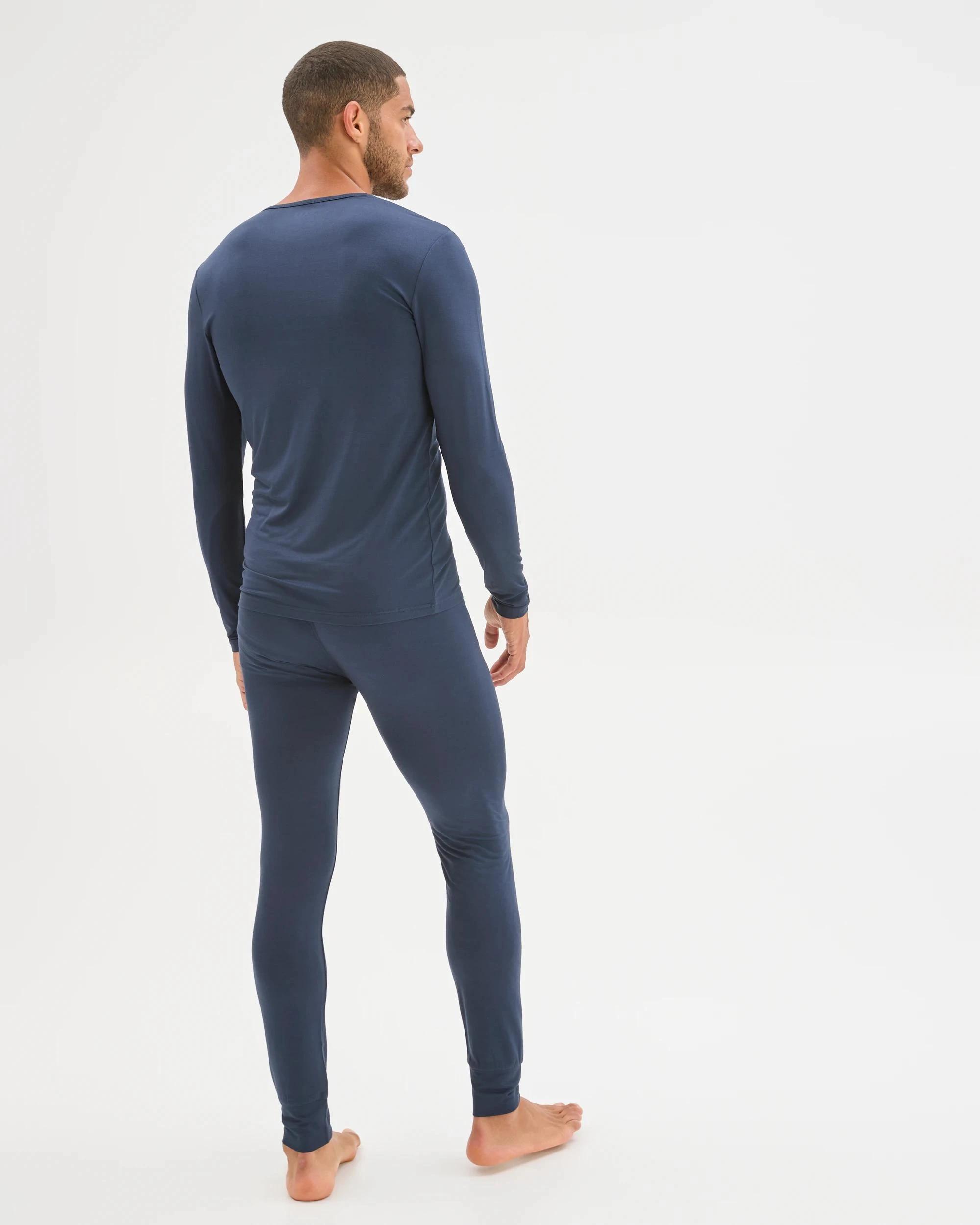 6 Maxx Heat Innovation Long Sleeve Thermal Top NAVY, 6 of 6