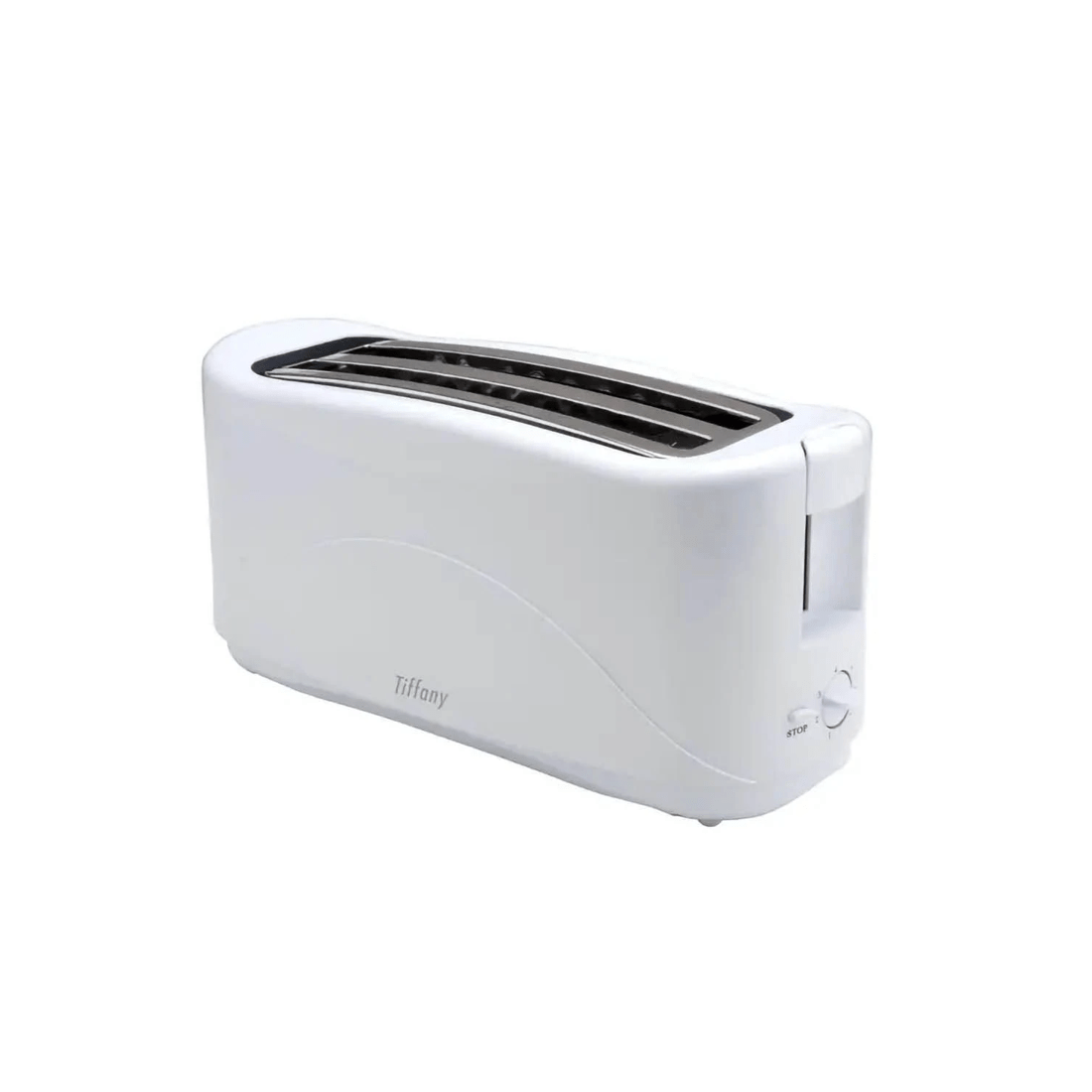 1 Tiffany Cool Touch 4 Slice Toaster - White, 1 of 1