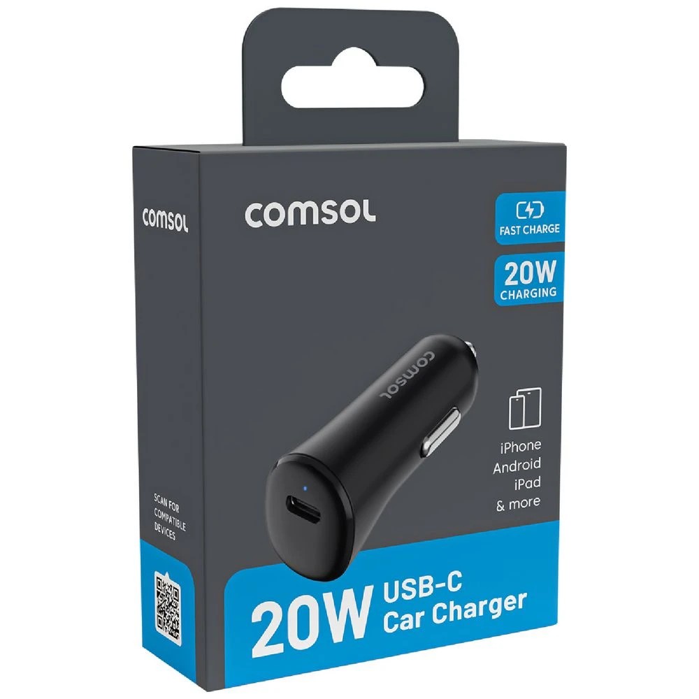2 Comsol 20W USB-C Car Charger, 2 of 4