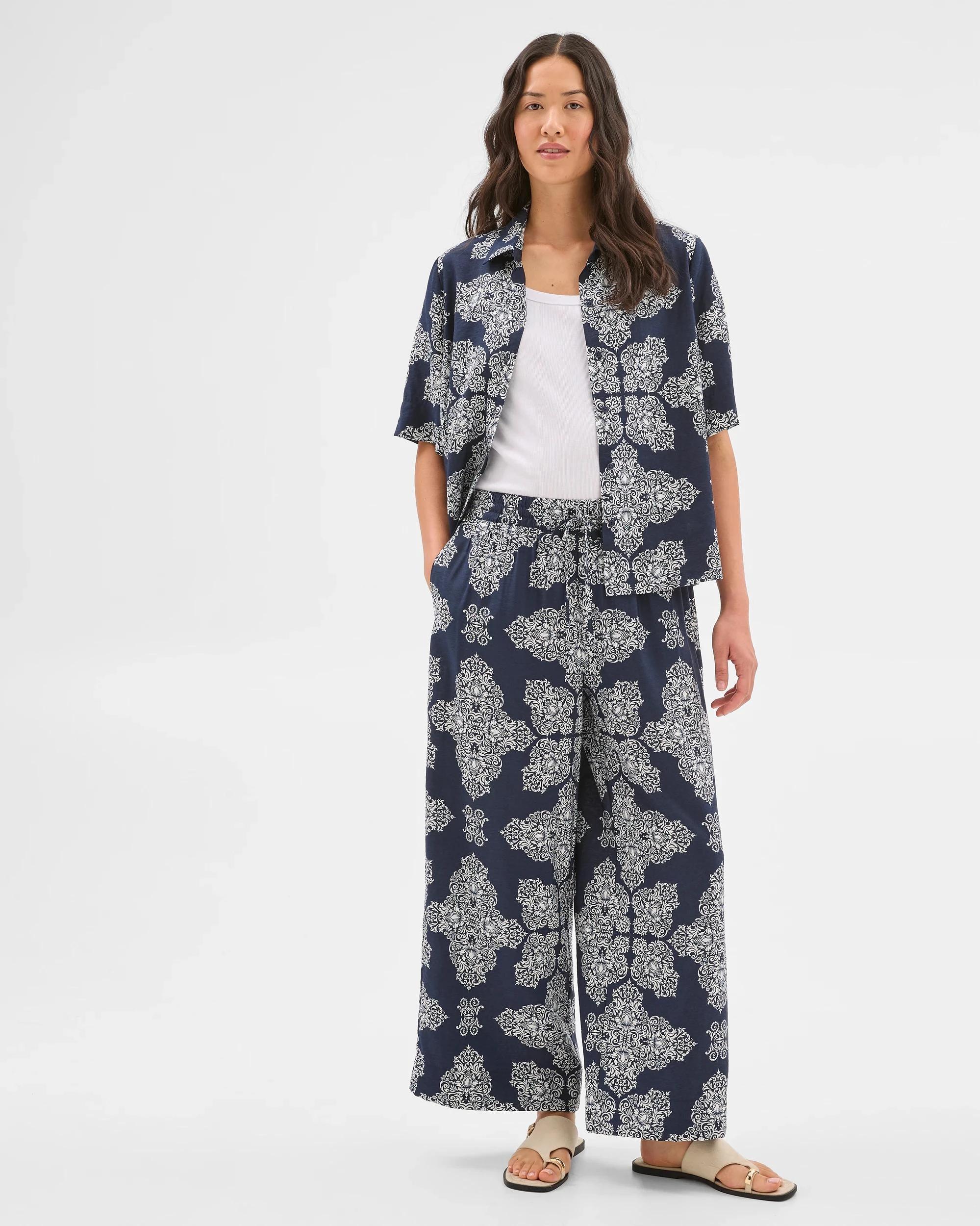 2 Target Co-Ordinate Print Shirt SCARF PRINT, 2 of 5