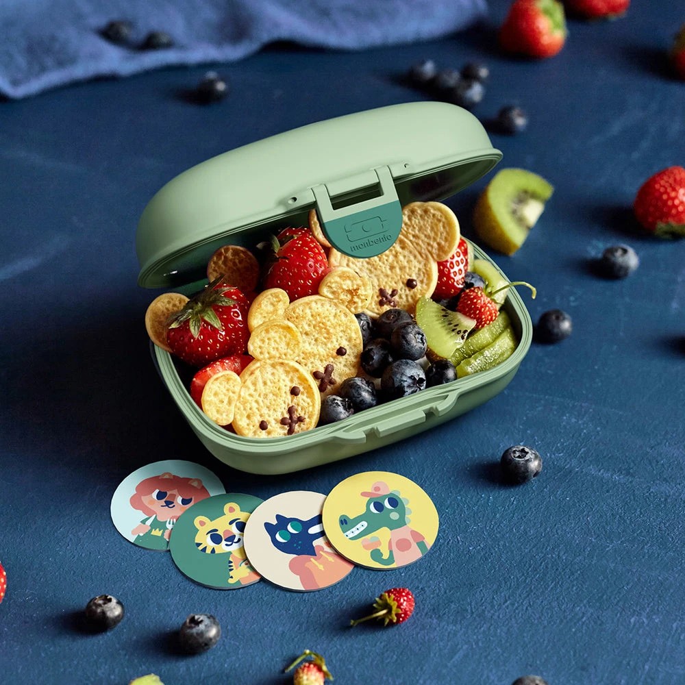 2 Monbento Mb Gram Kids Snack Box - Pattern, 2 of 5