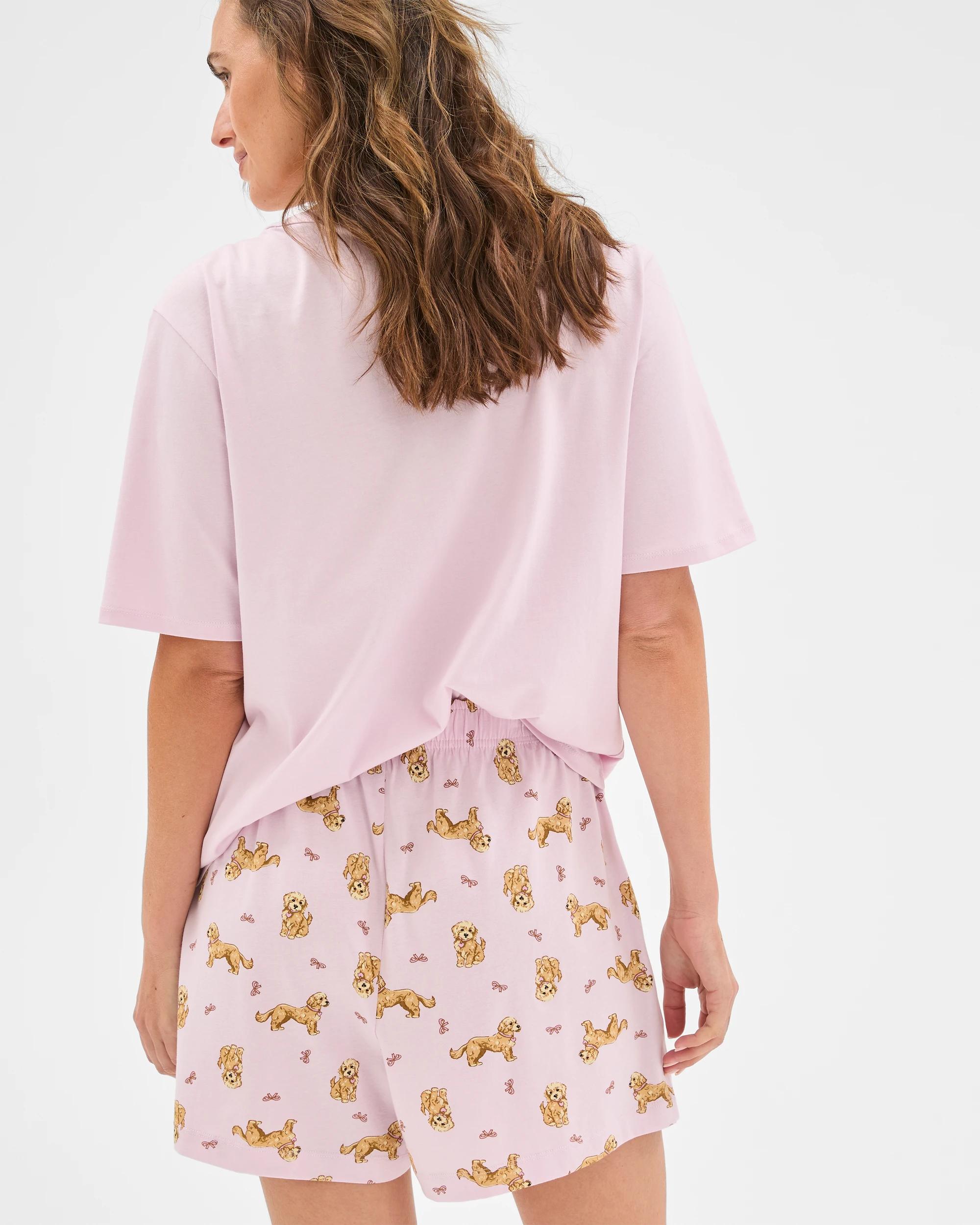 6 Target Woman Australian Cotton Jersey Boxer Sleep Shorts COCKAPOO, 6 of 6