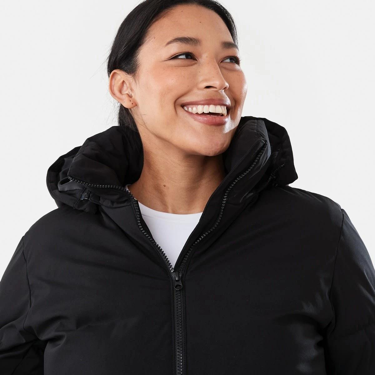 6 Active Womens Core Puffer Jacket Black, 6 of 9