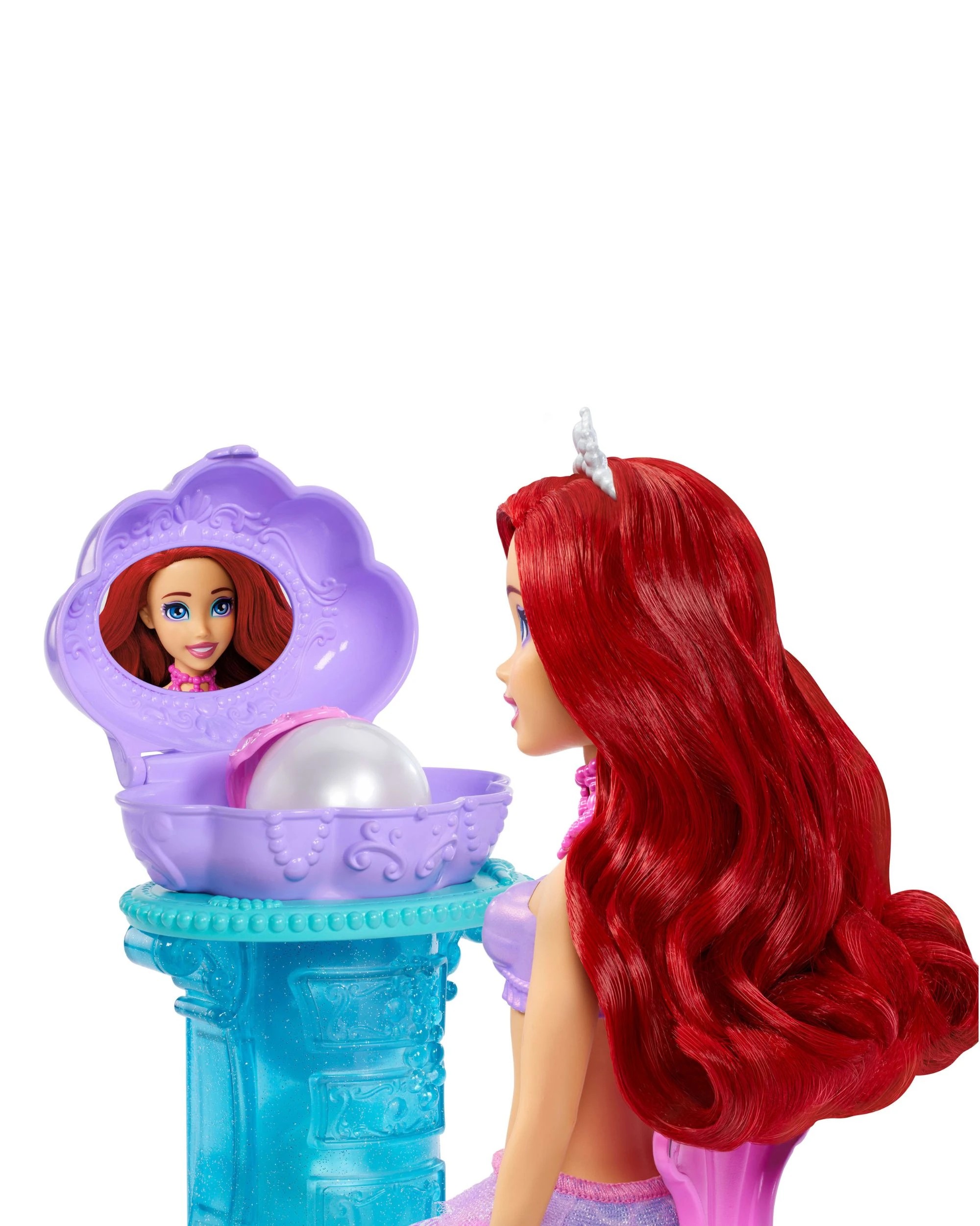 5 Disney Princess Ariel Vanity Pop Mermaid Fashion Doll & Vanity with 5 Pop - up Surprises, 5 of 6