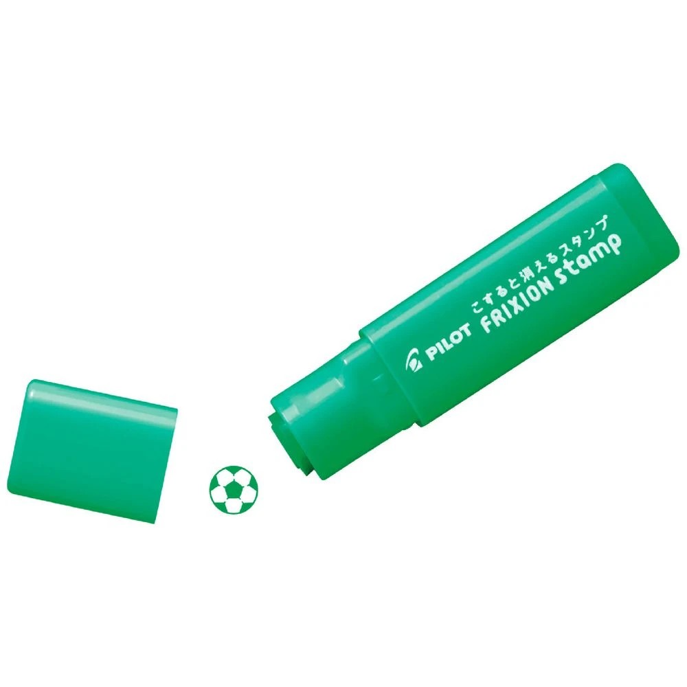 1 PILOT Frixion Stamps Soccer Ball Green, 1 of 2
