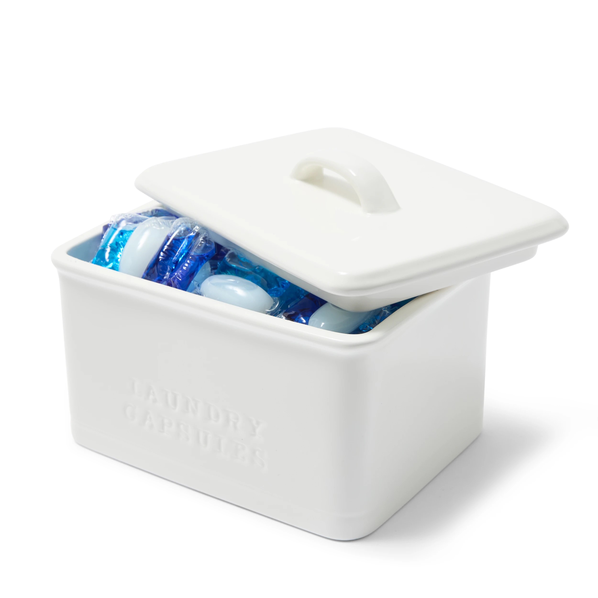 1 Ceramic Laundry Cannister, 1 of 8