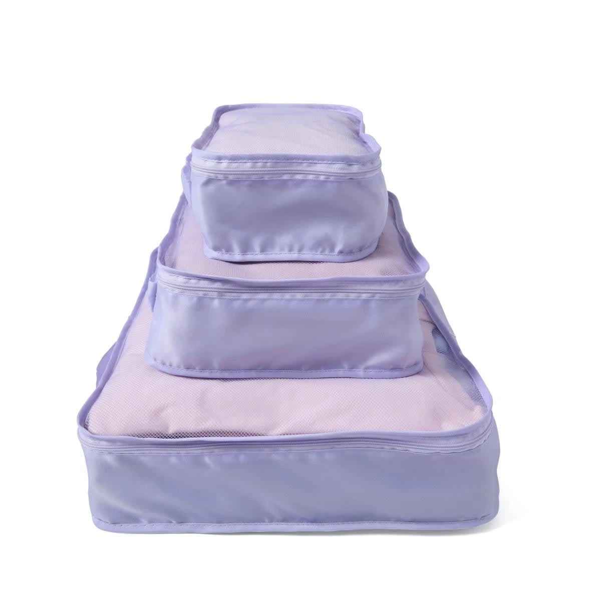 3 3 Piece Packing Cube - Lilac, 3 of 8