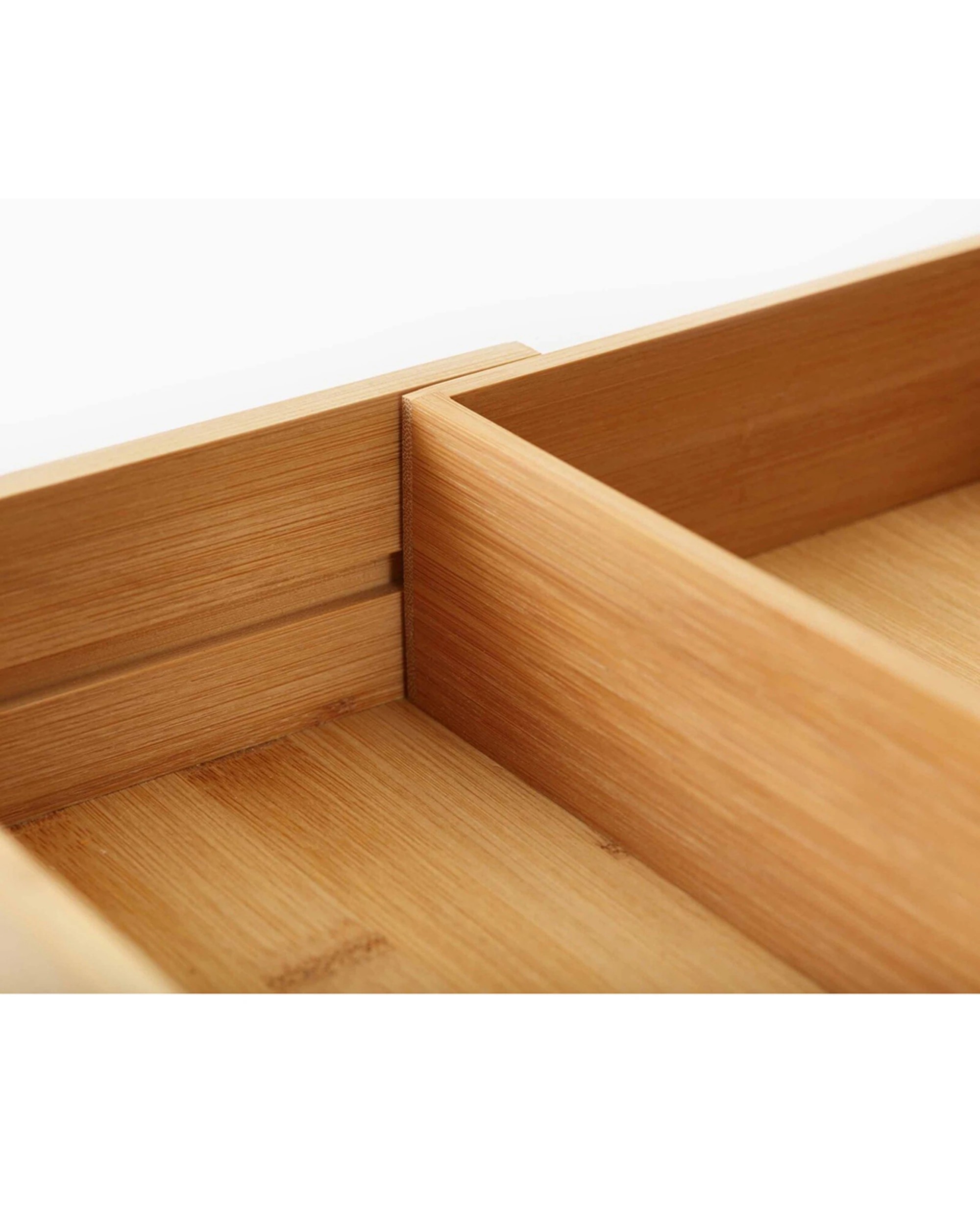 5 Joseph Joseph DrawerStore Bamboo Expanding Cutlery Organiser Tray 40cm - Brown, 5 of 7
