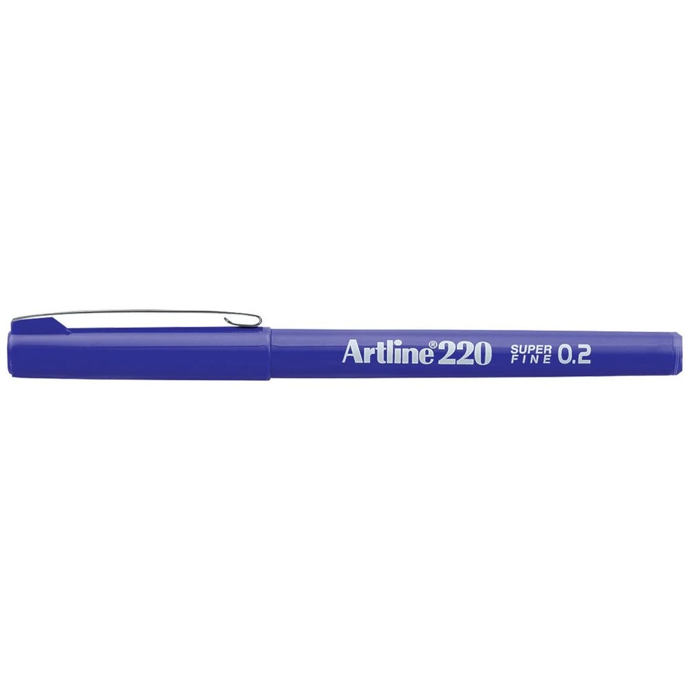 1 Artline 220 Fineliner Pen 0.2mm Purple, 1 of 2