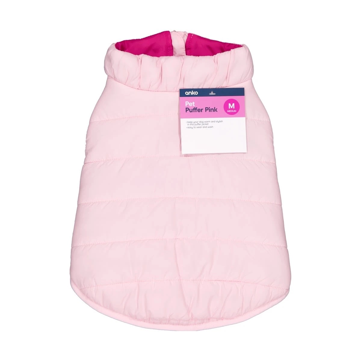 10 Pet Puffer - Medium, Pink, 10 of 10