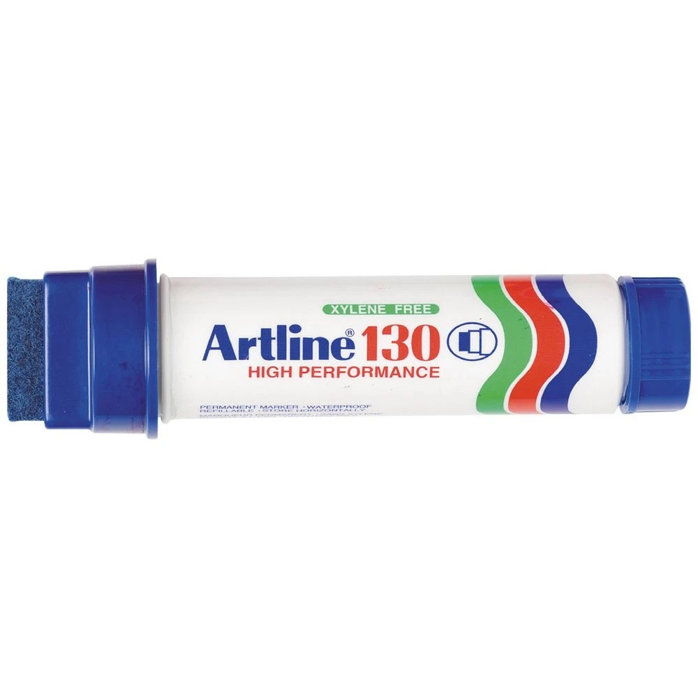 1 Artline 130 Permanent Marker Blue, 1 of 2